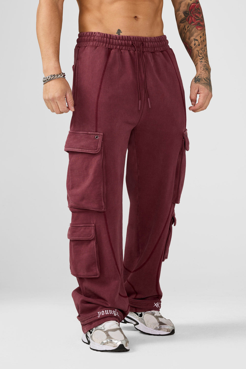 2007 - XX Strap Sweats - Burgundy