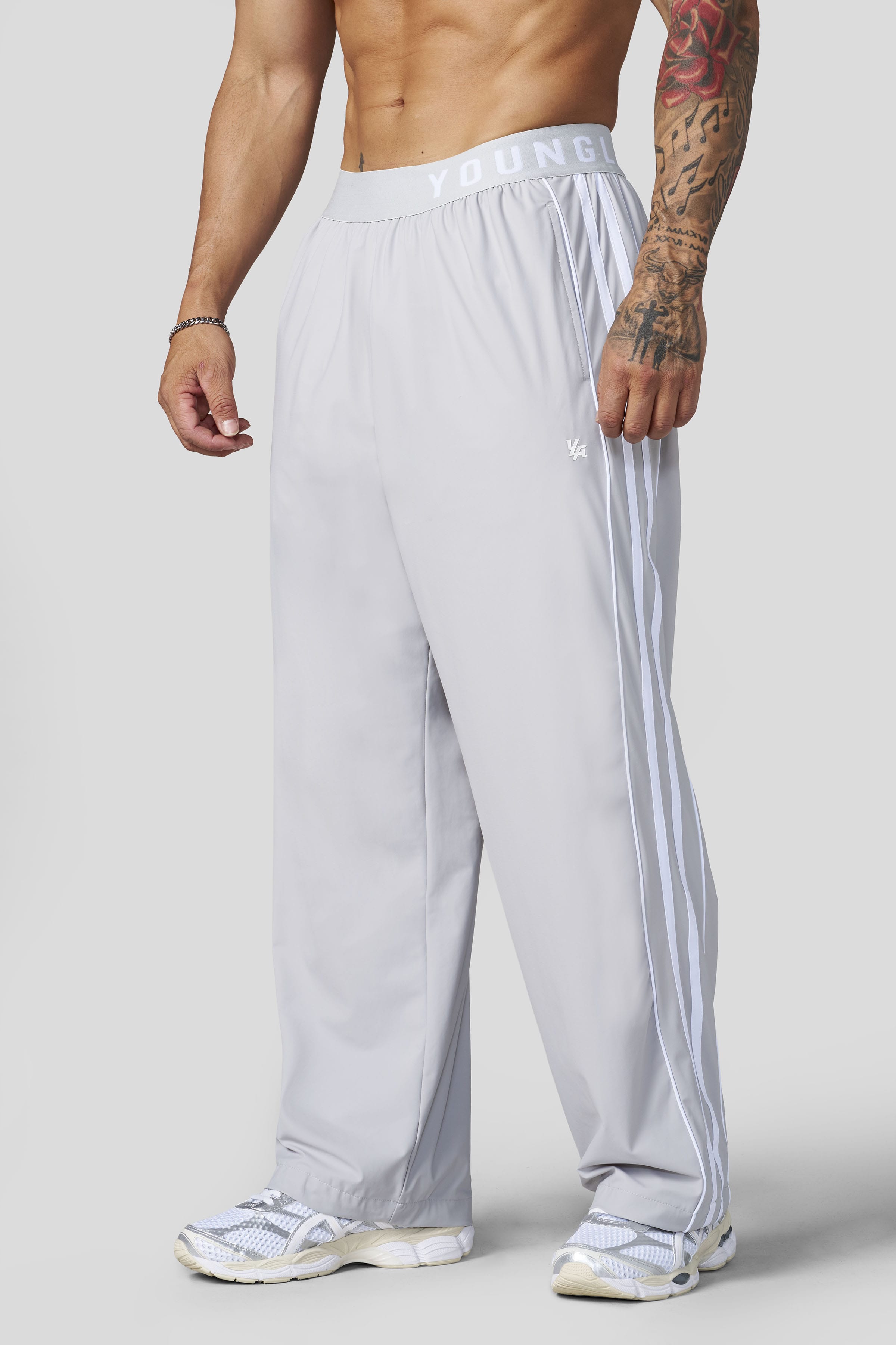 2024 - Lite Velocity Fitness Pants - Light Grey