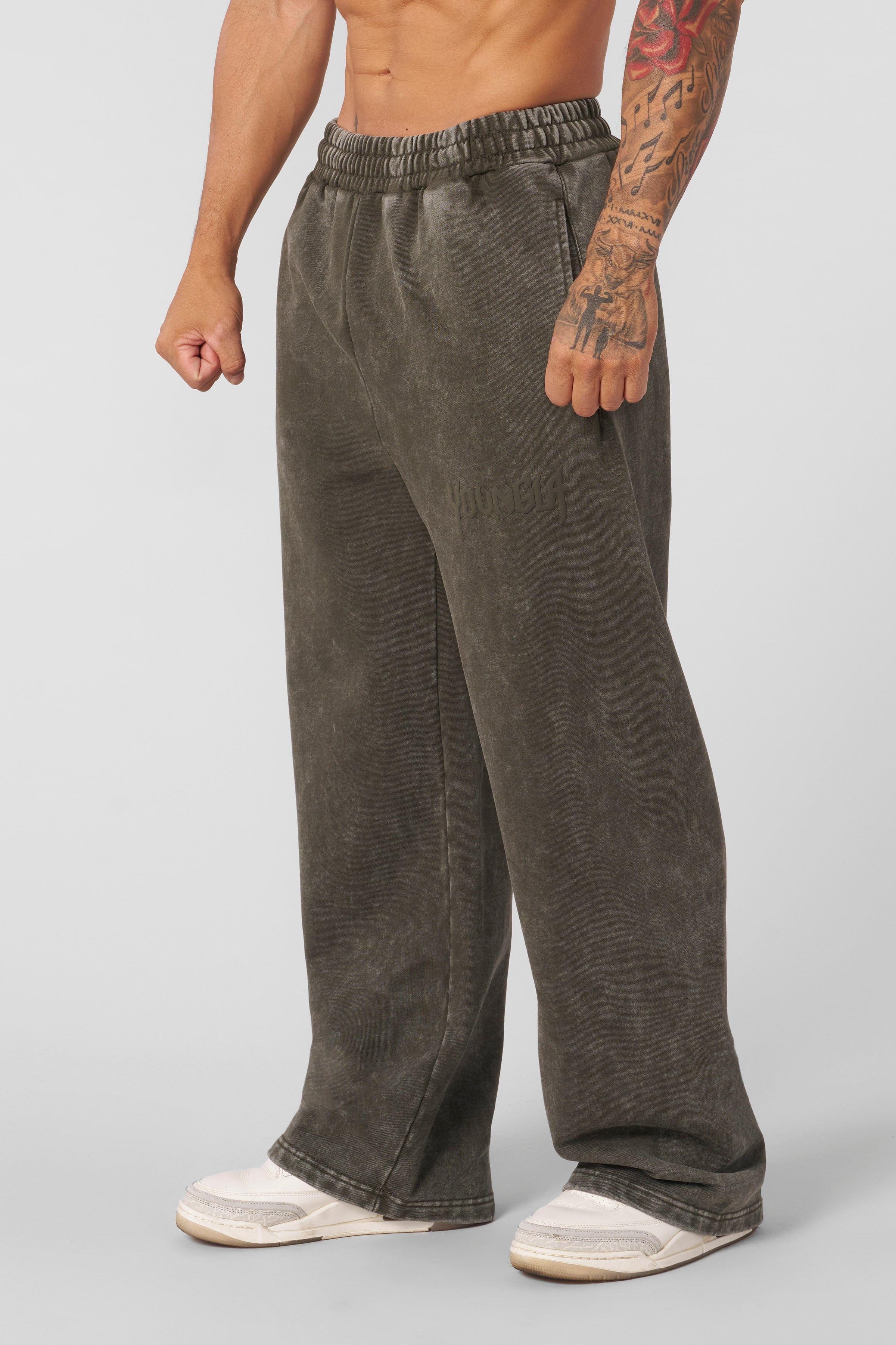2041 - The Midnight Collection - Joggers - Hunter Green Wash