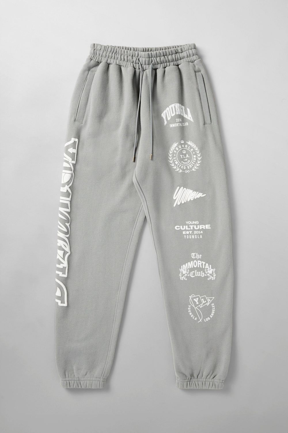 204 - Immortal Killer Joggers - Light Grey