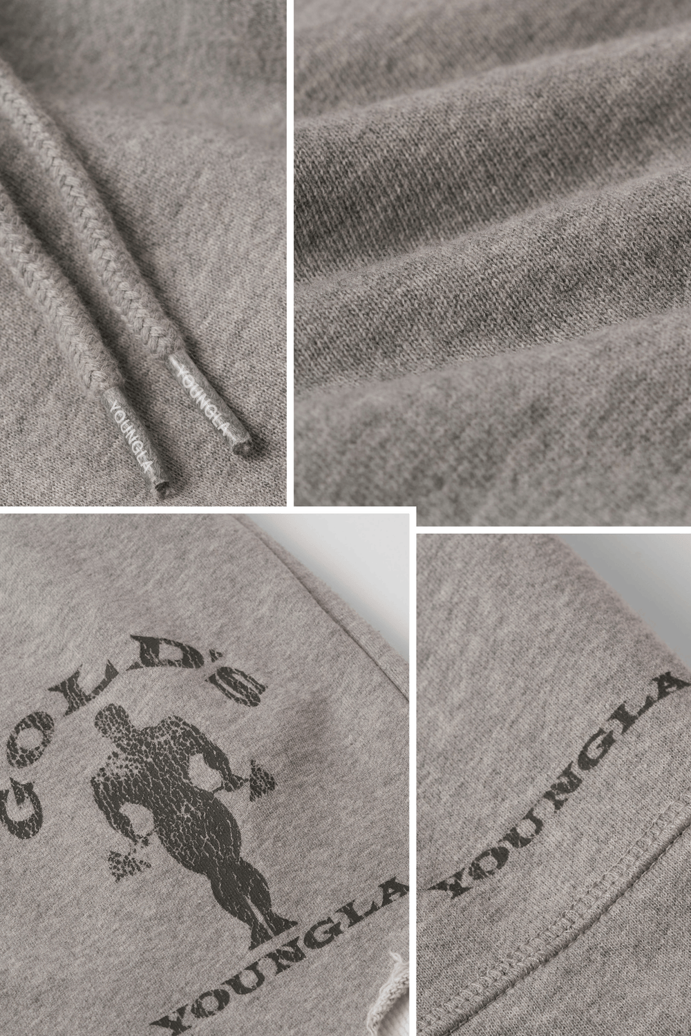 2054 - Gold's Iron Legacy Layered Joggers