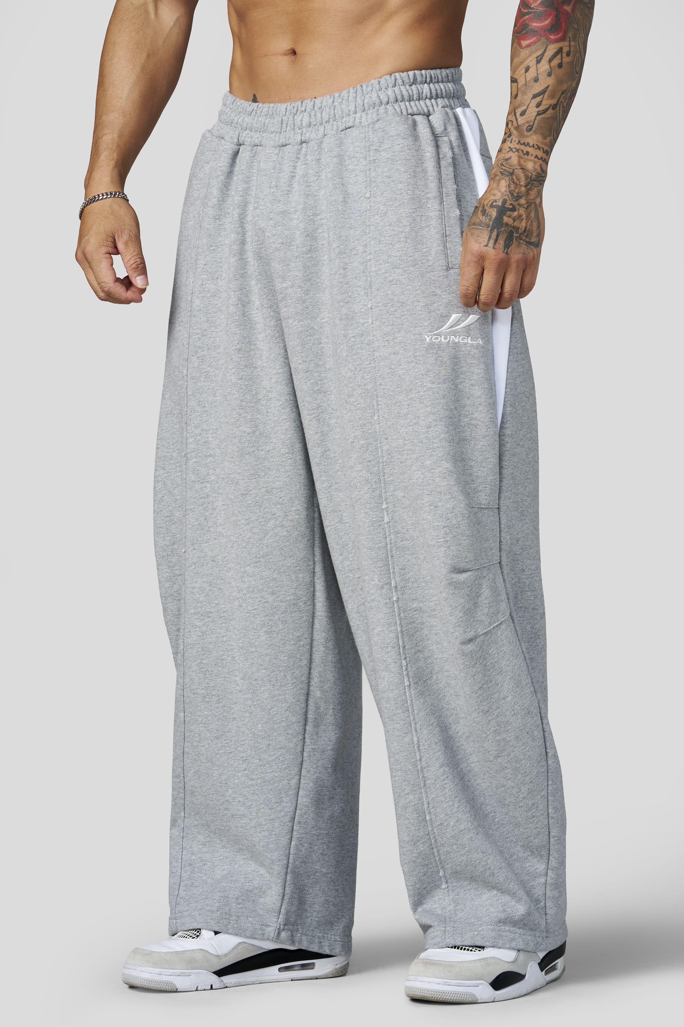 2071 - Baggy Ass Sweats - Heather Grey