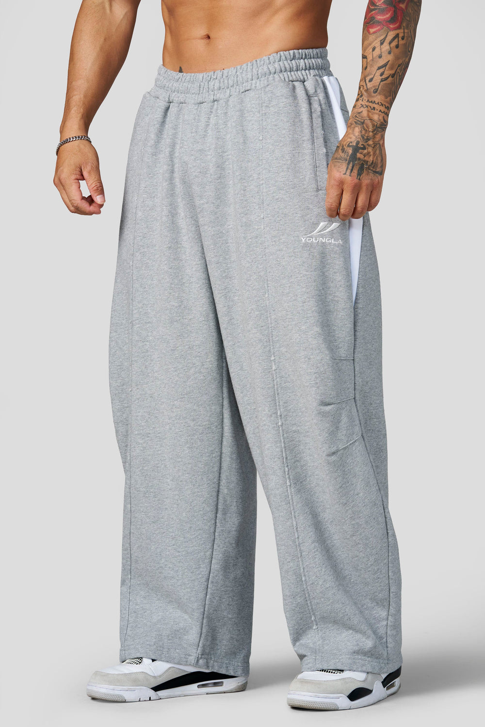 2071 - Baggy Ass Sweats - Heather Grey