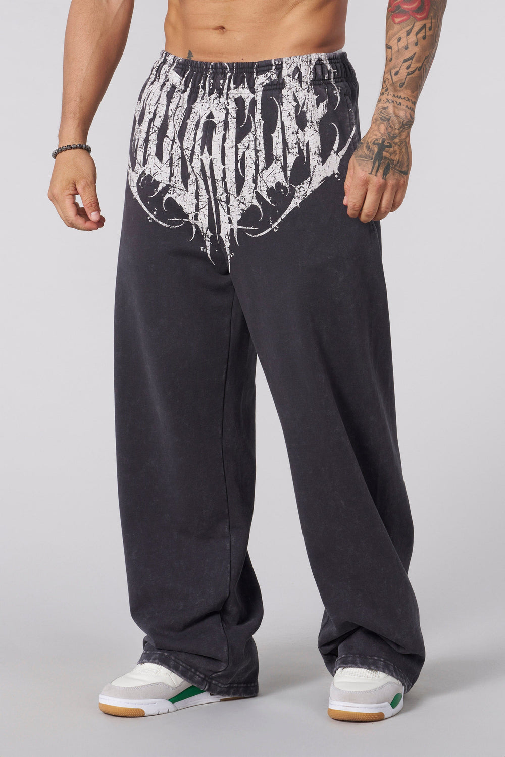2079 - Dark Wave Joggers - Charcoal Wash