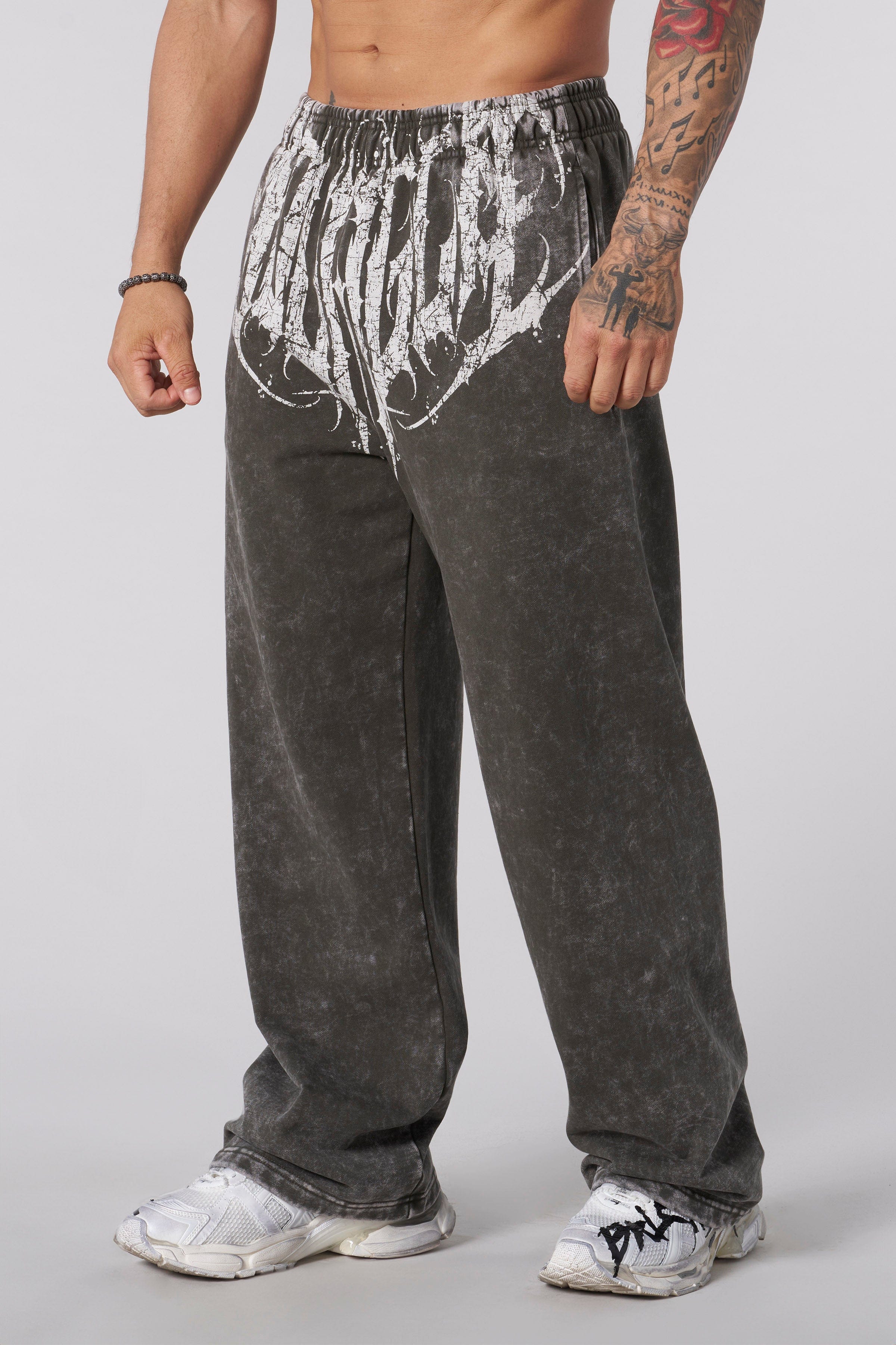 2079 - Dark Wave Joggers - Hunter Green Wash