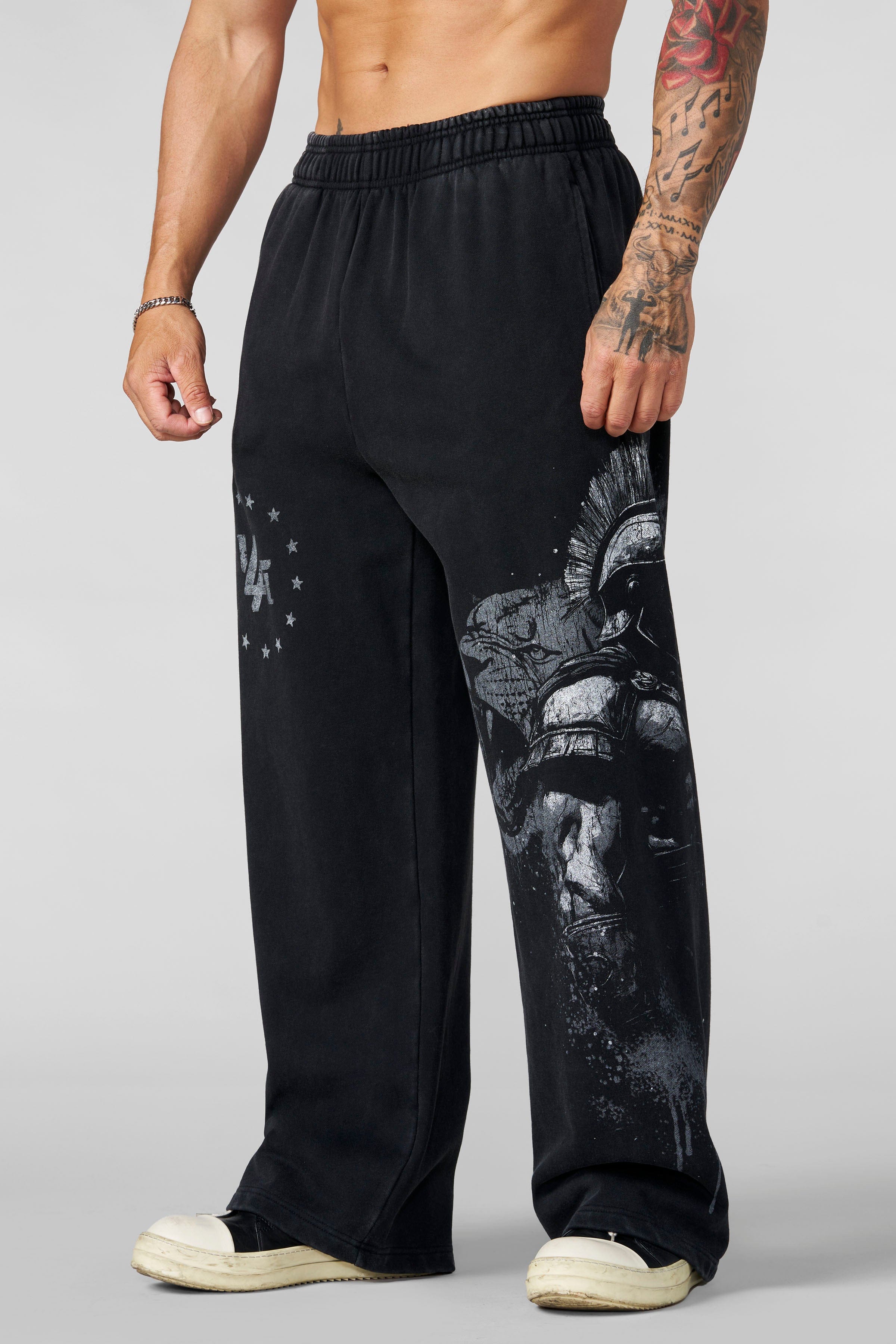 2097 - YLA x Axel - Spartan Sweats - Black/Grey