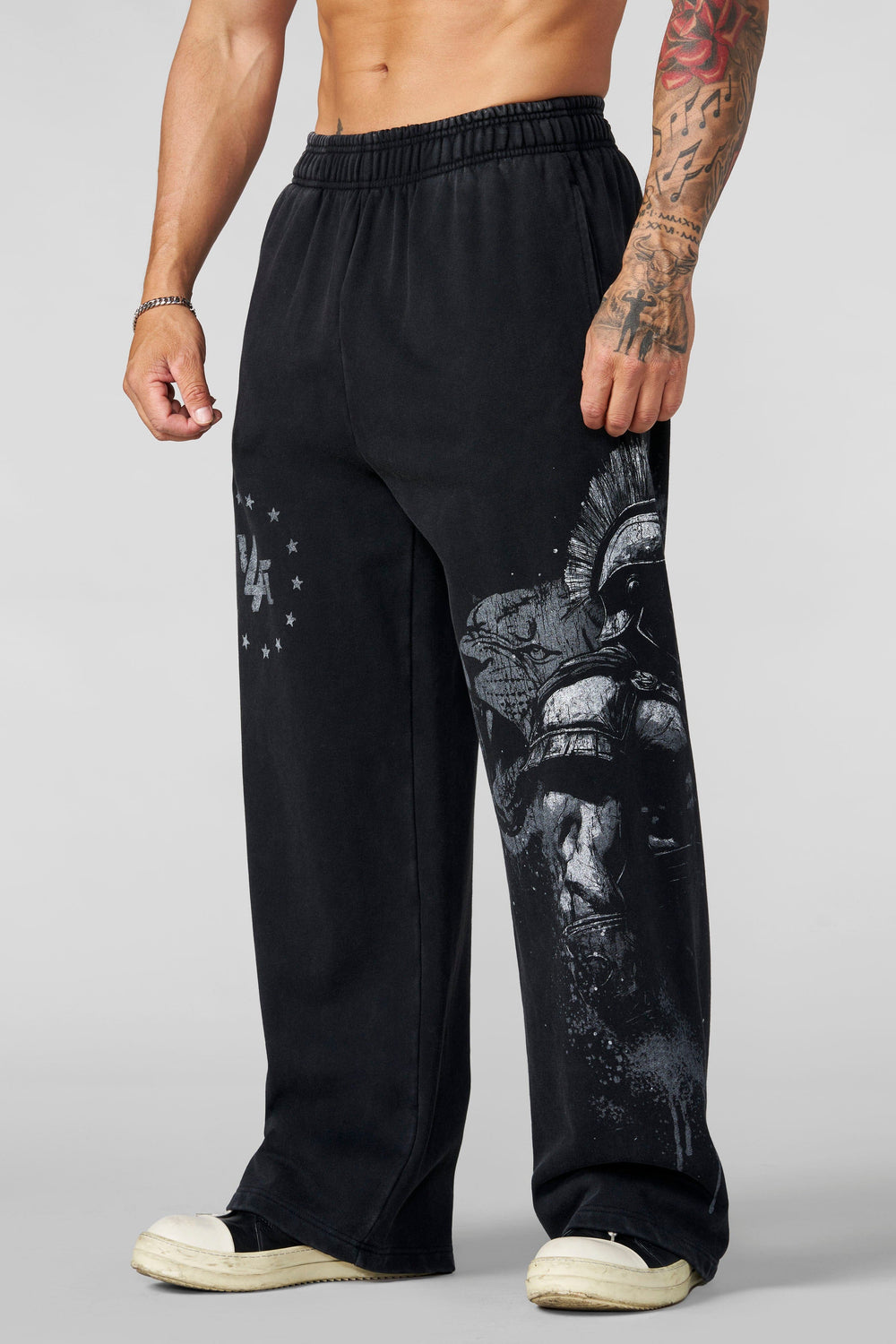 2097 - YLA x Axel - Spartan Sweats - Black/Grey