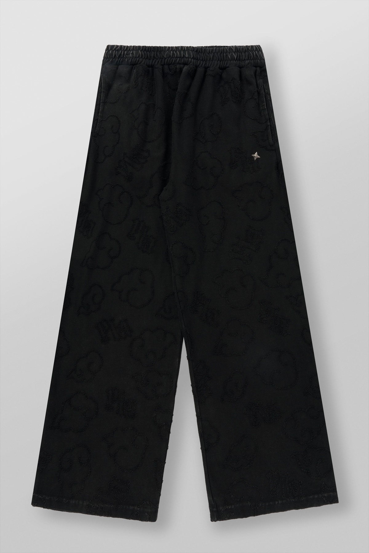 2109 - Naruto Cloud Sweats - Black Wash