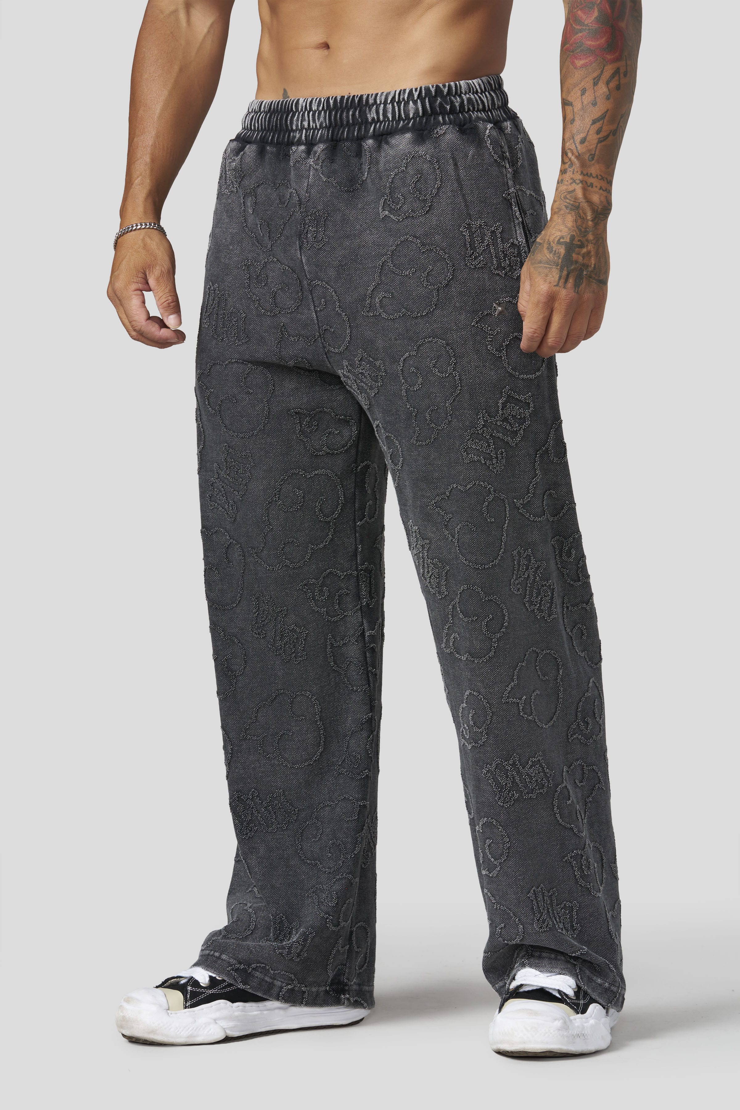 2109 - Naruto Cloud Sweats - Grey Wash