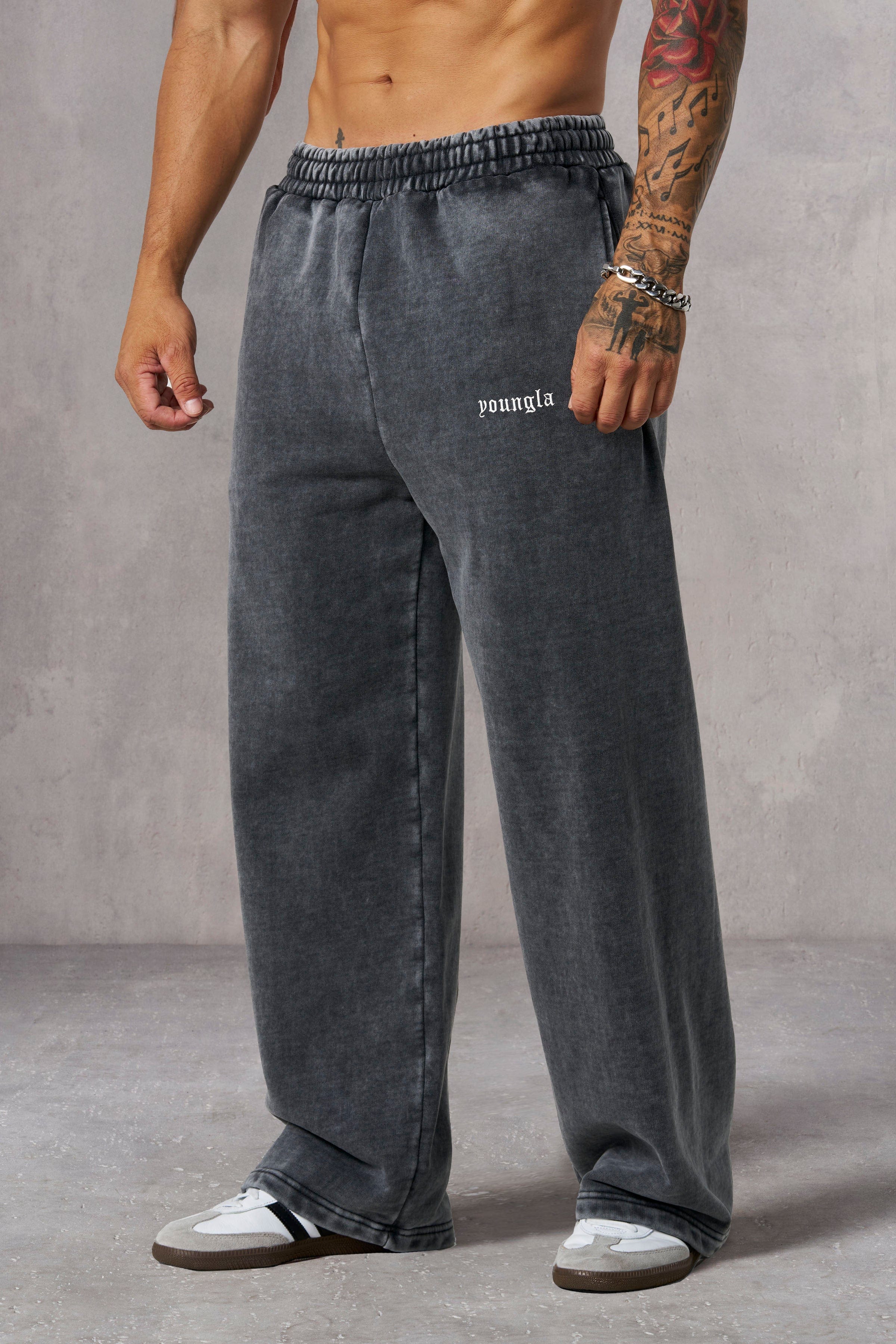 2111 - Classic Baggy Sweats - Grey Wash