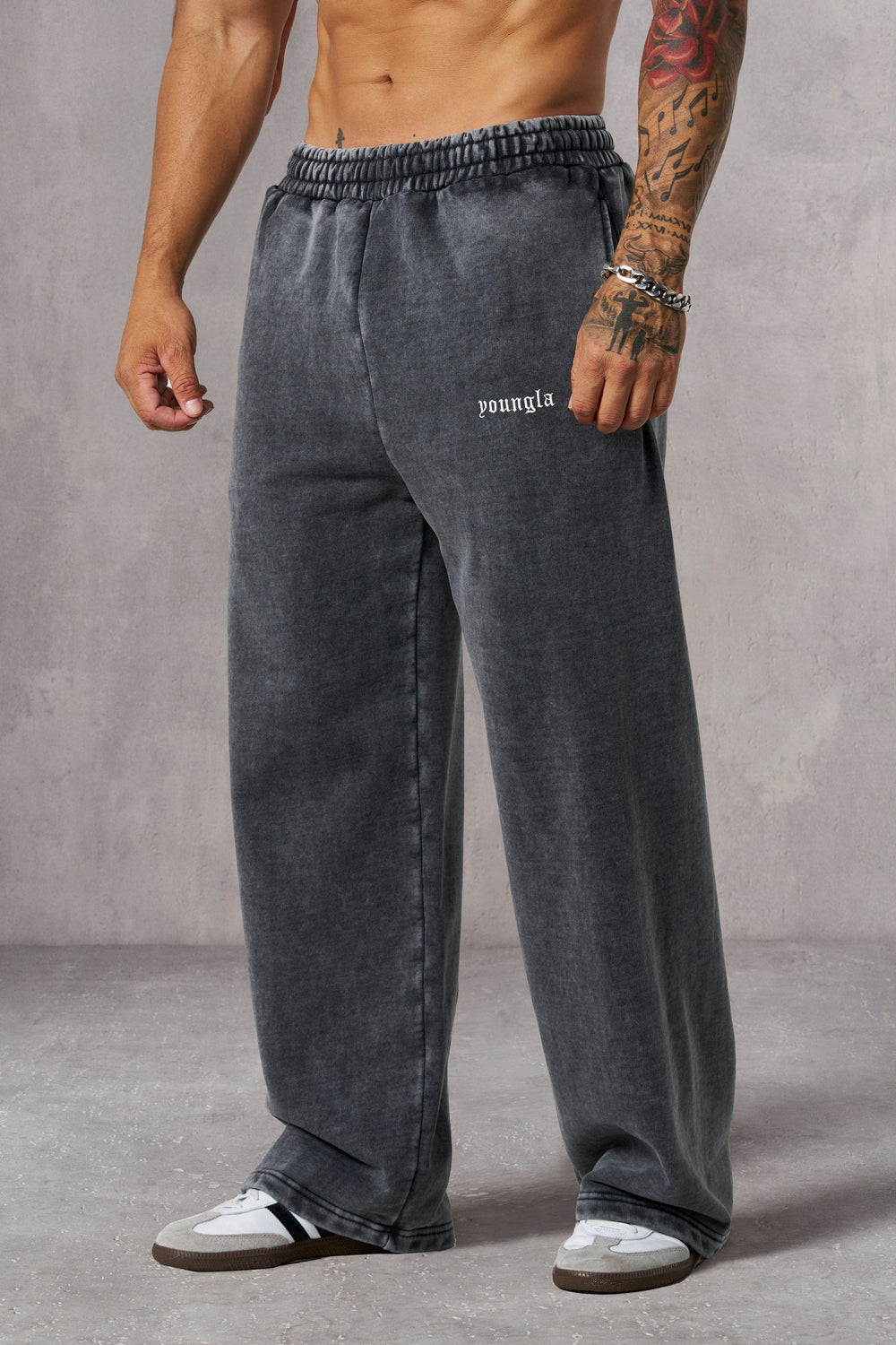 2111 - Classic Baggy Sweats - Grey Wash