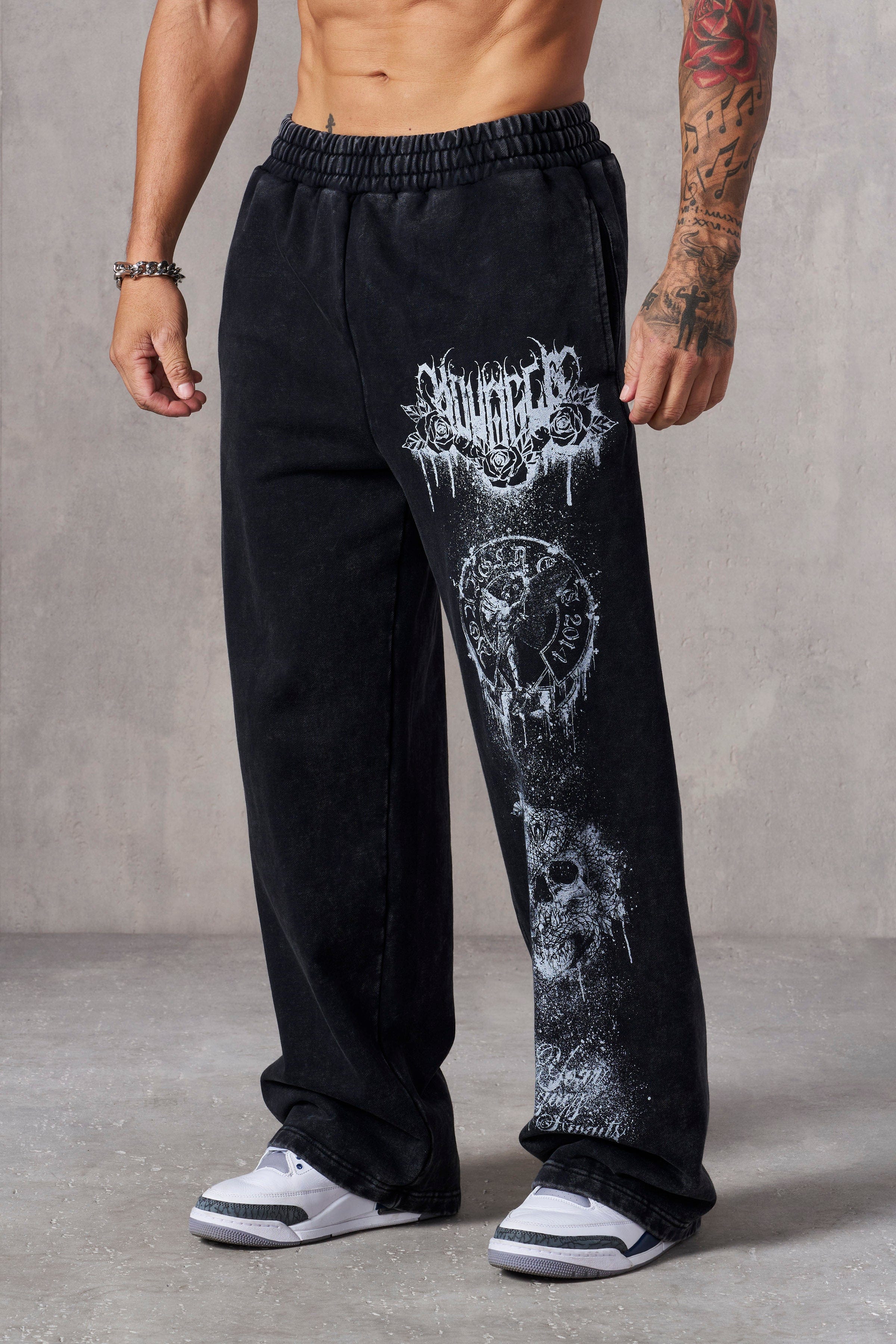 2116 - Dynasty Sweats - Black Wash