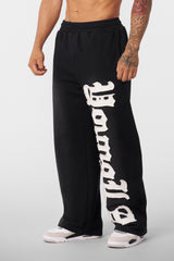 2127 - Big Patch Sweats - Black Wash