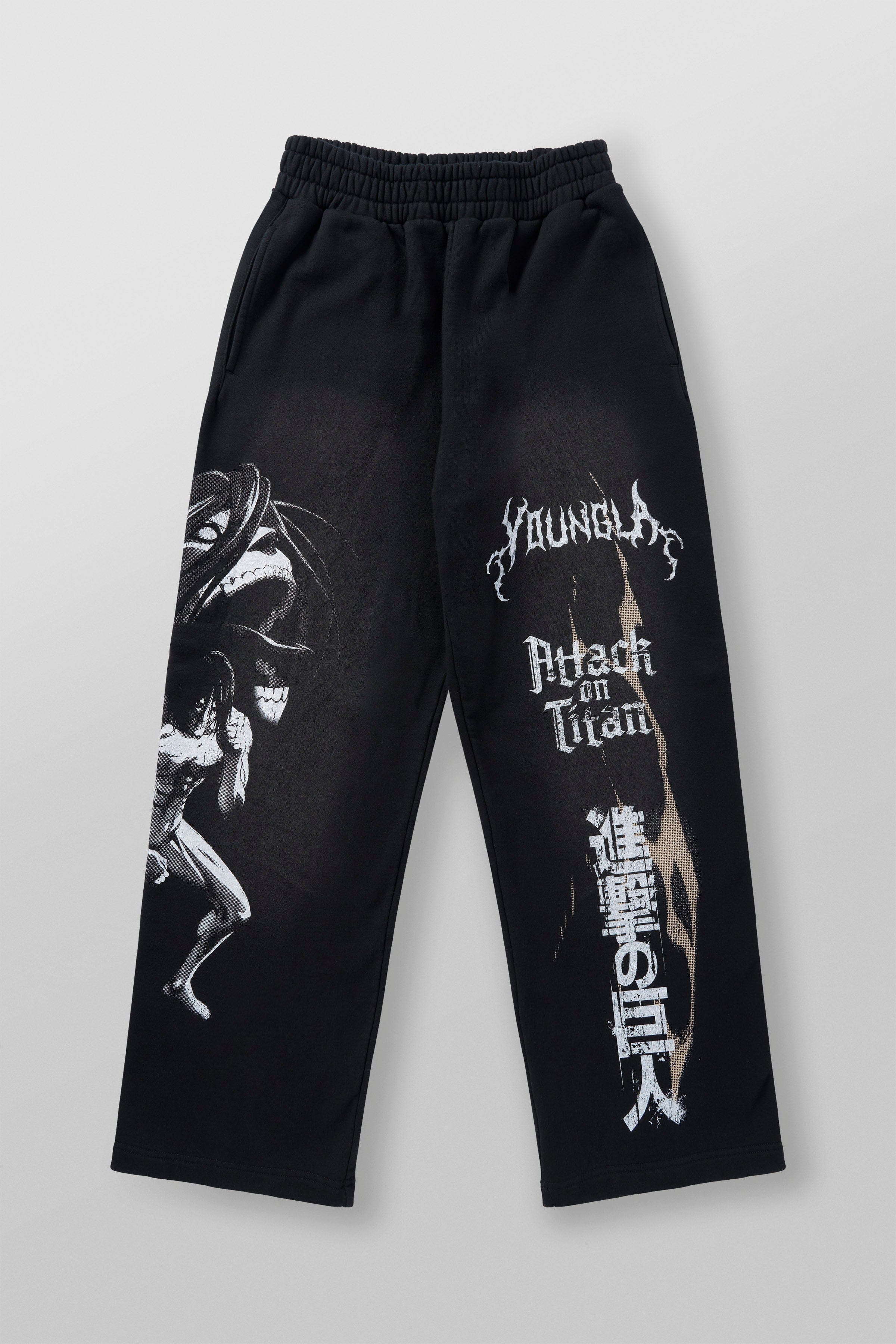 2128 - AOT© x YLA Baggy Joggers - Eren Yeager