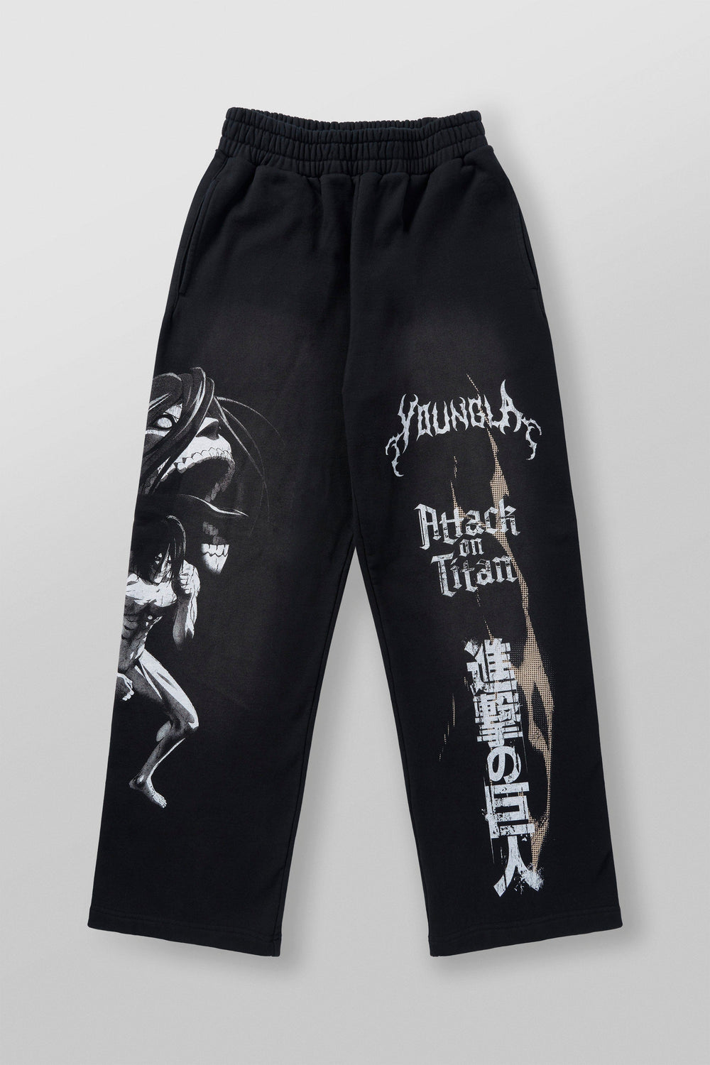 2128 - AOT© x YLA Baggy Joggers - Eren Yeager