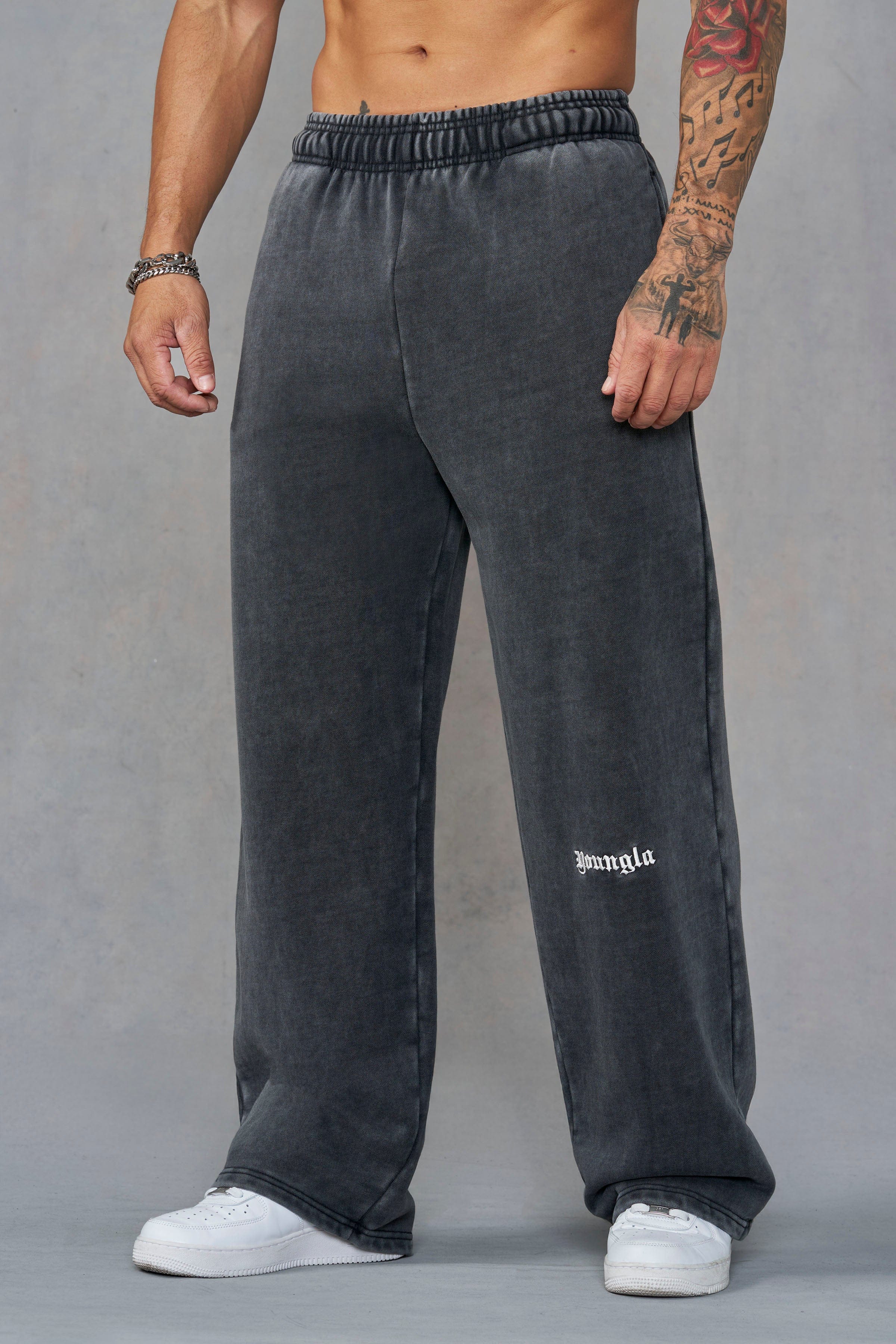 2129 - Core Baggy Sweats - Grey Wash