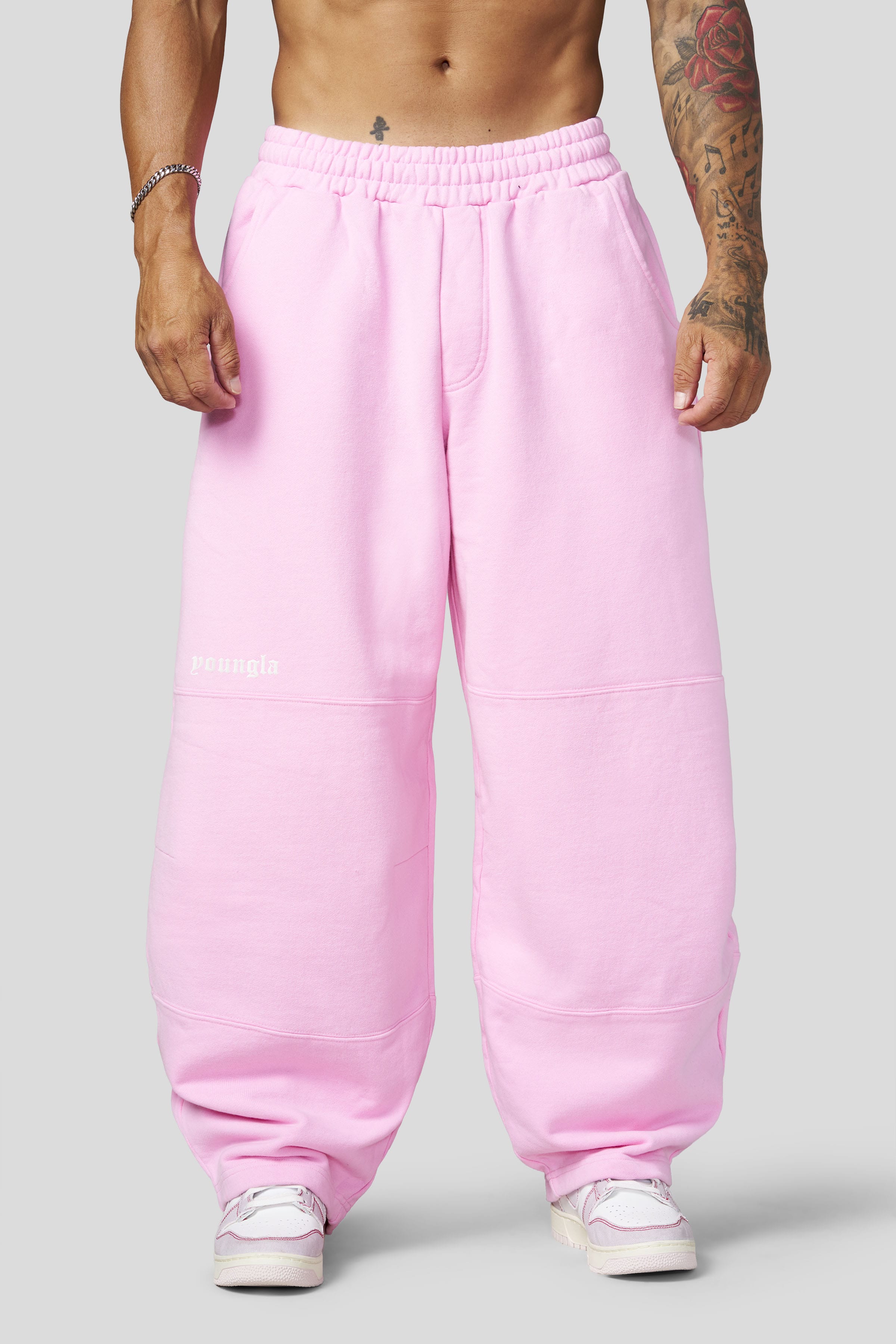 2134 - Iconic Barrel Sweats - Pink Wash