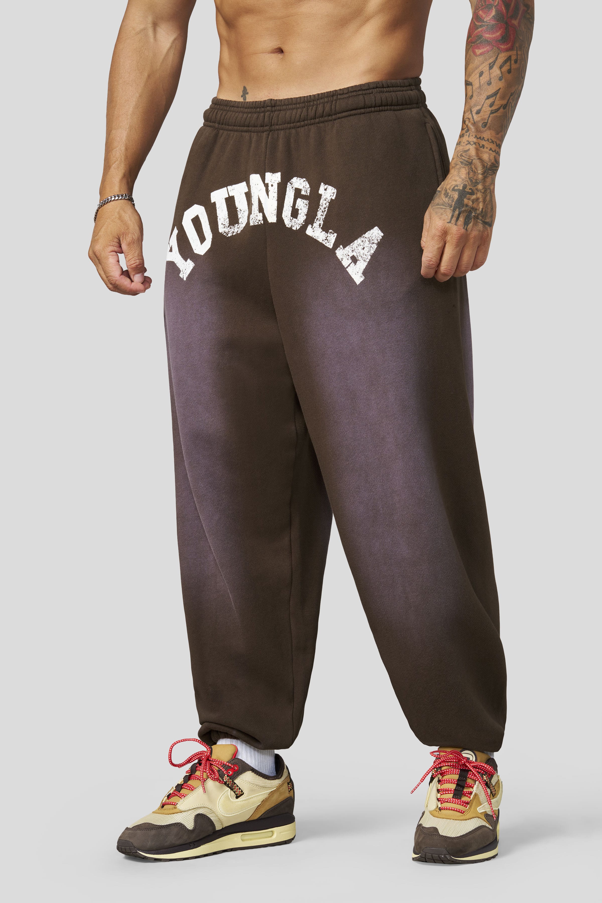 2138 - Arc Collection Joggers - Joggers - Brown Wash