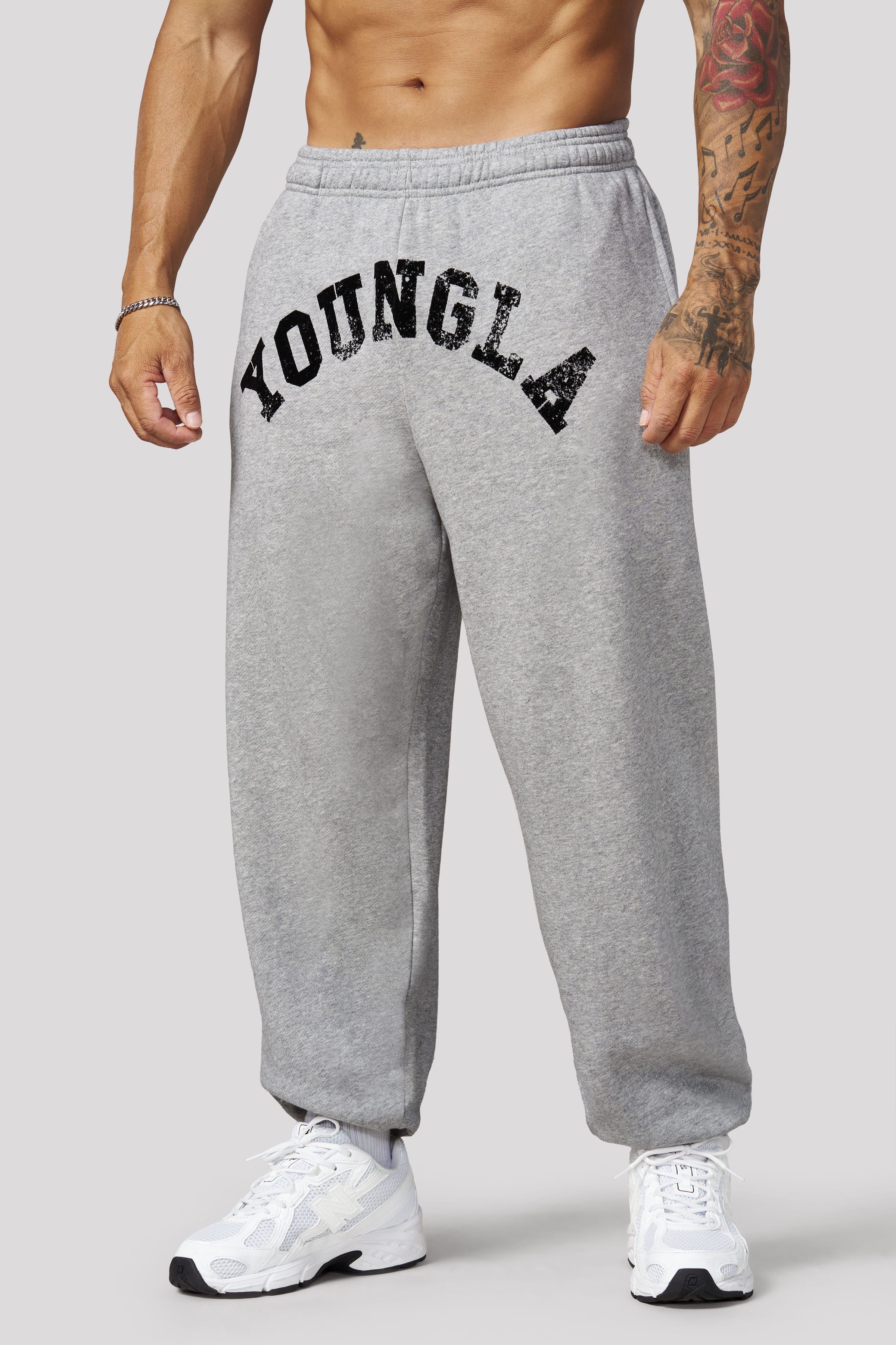 2138 - Arc Collection Joggers - Joggers - Heather Grey
