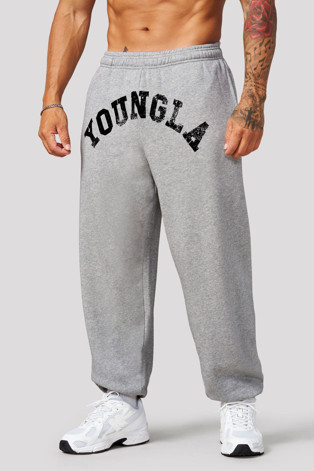 2138 - Arc Collection Joggers - Joggers - Heather Grey