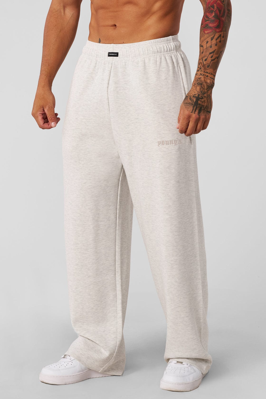2141 Soft AF No Cuff Sweats - Oatmeal