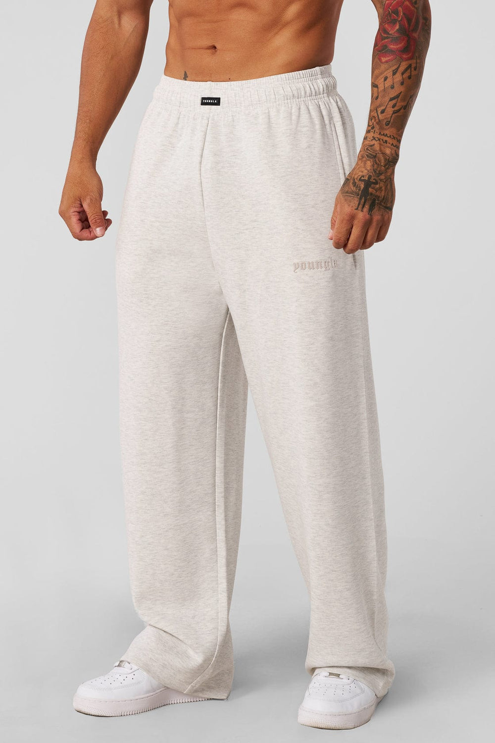 2141 Soft AF No Cuff Sweats - Oatmeal