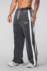 2146 - Classic Stripe Sweats - Charcoal Wash