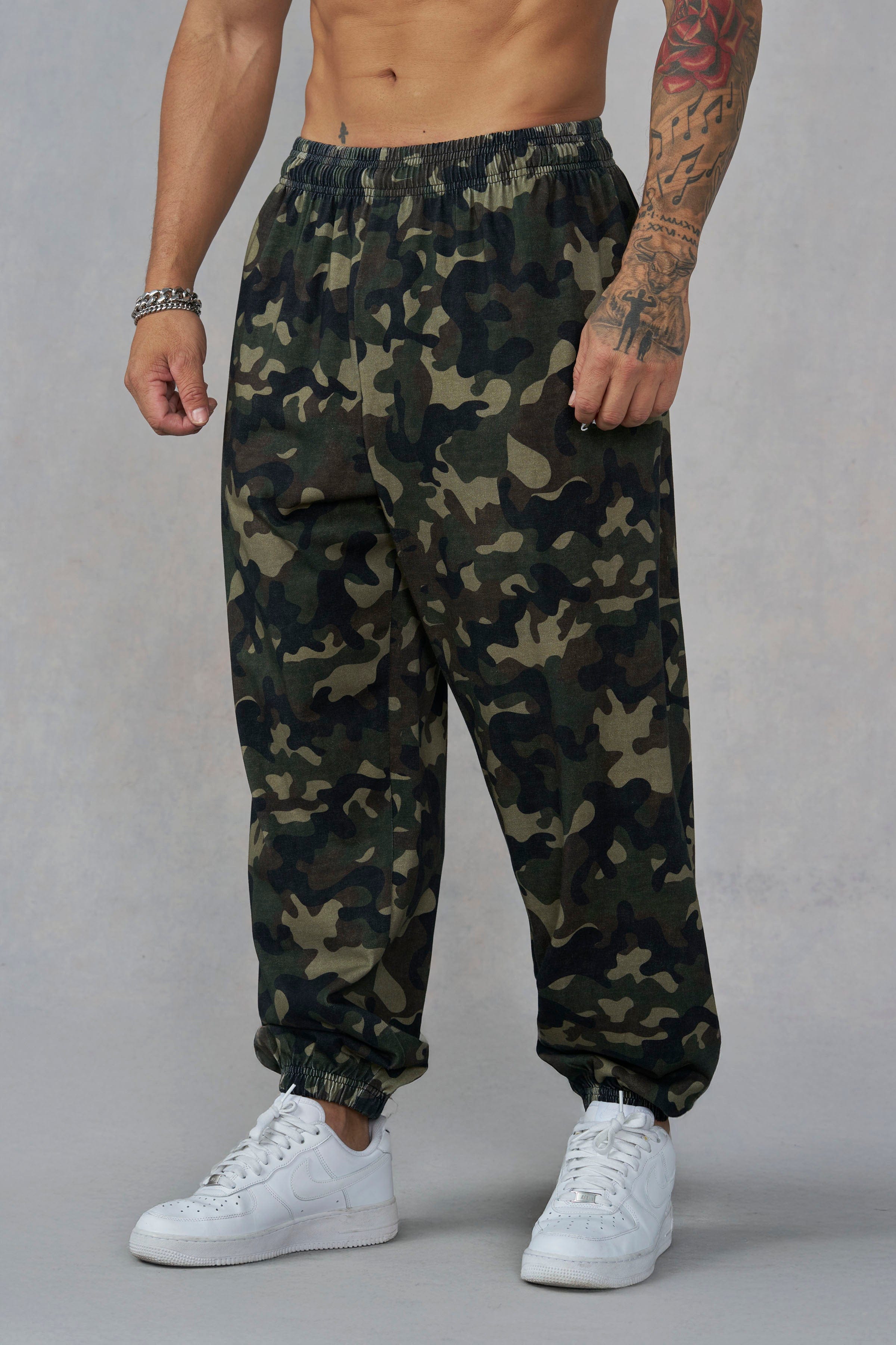 2155 - Camo Pump Cover Joggers - OG Green Camo