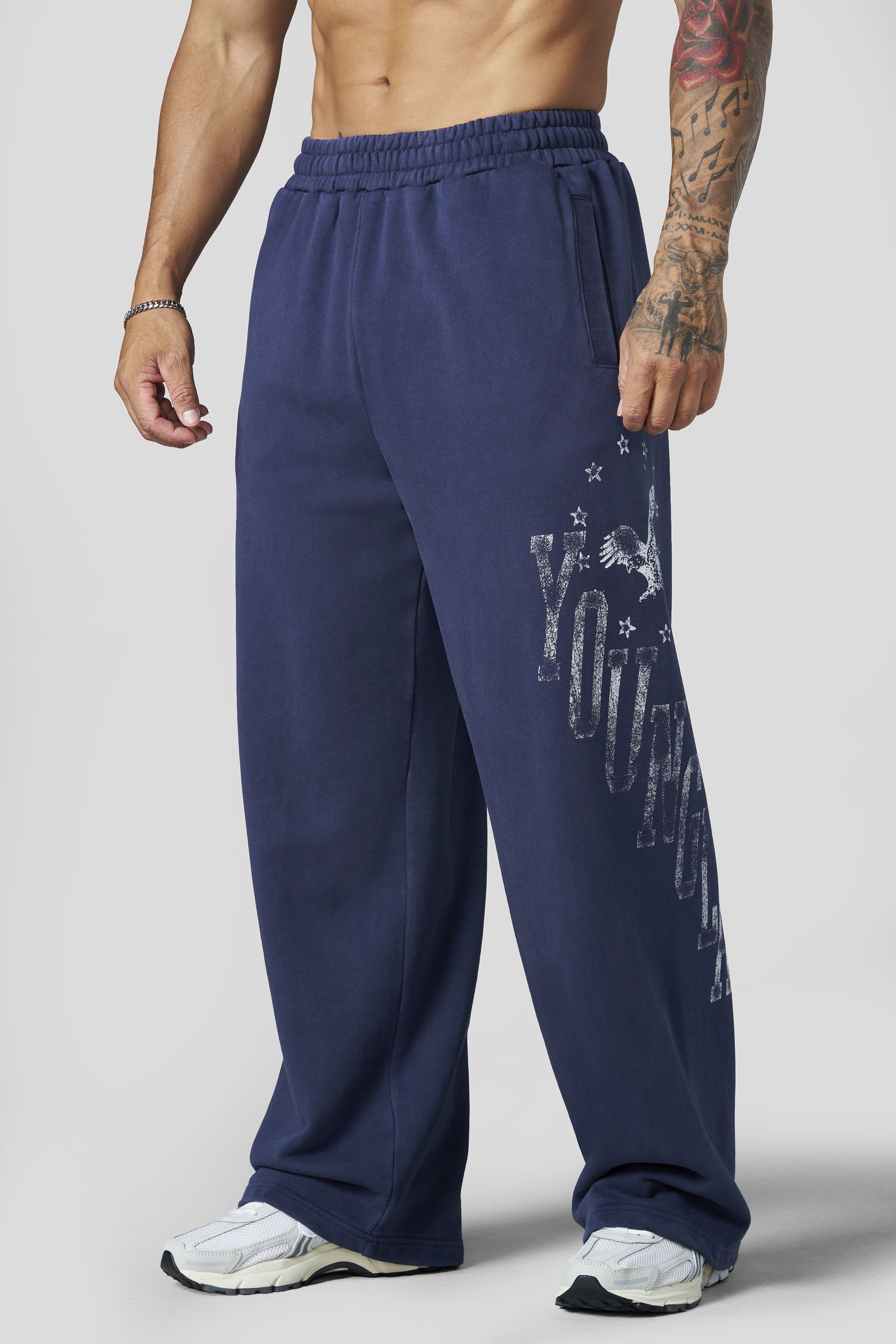 2175 - Golden Era Sweats - Navy Wash