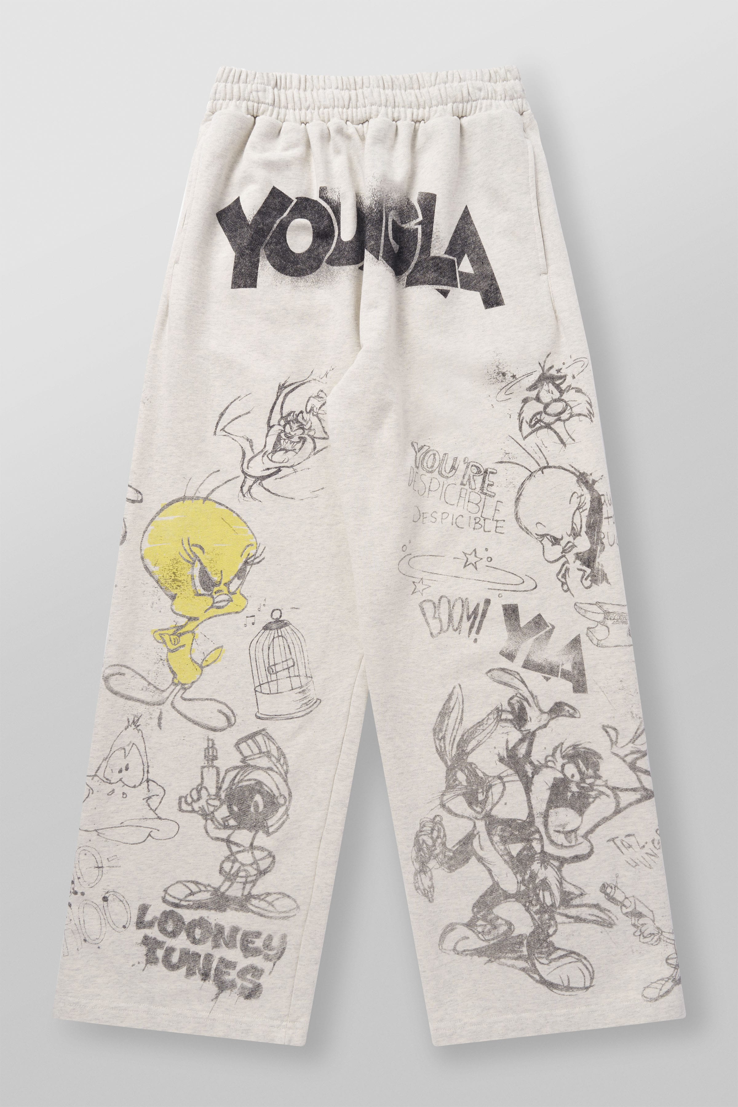 2183 - Looney Tunes Squad Sweats - Allover Sketch