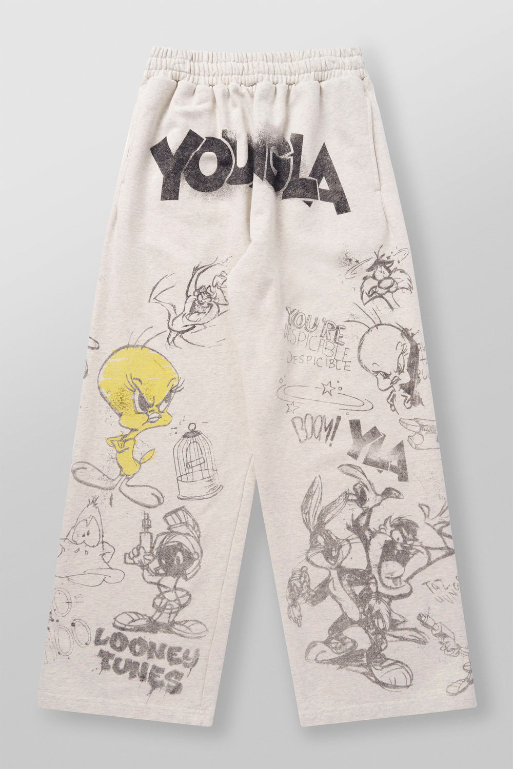 2183 - Looney Tunes Squad Sweats - Allover Sketch
