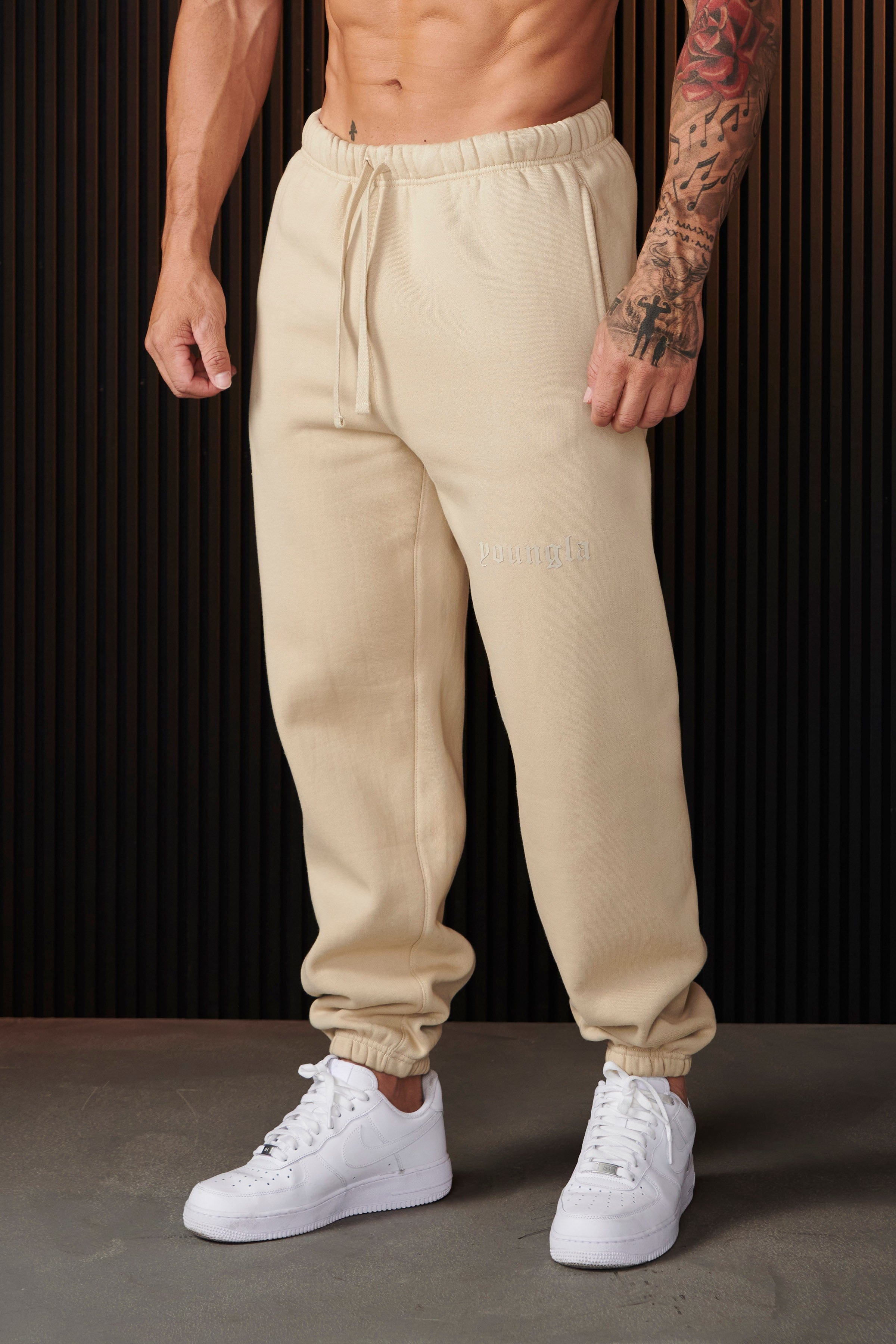 266 - Cloud 9 Joggers - Tan