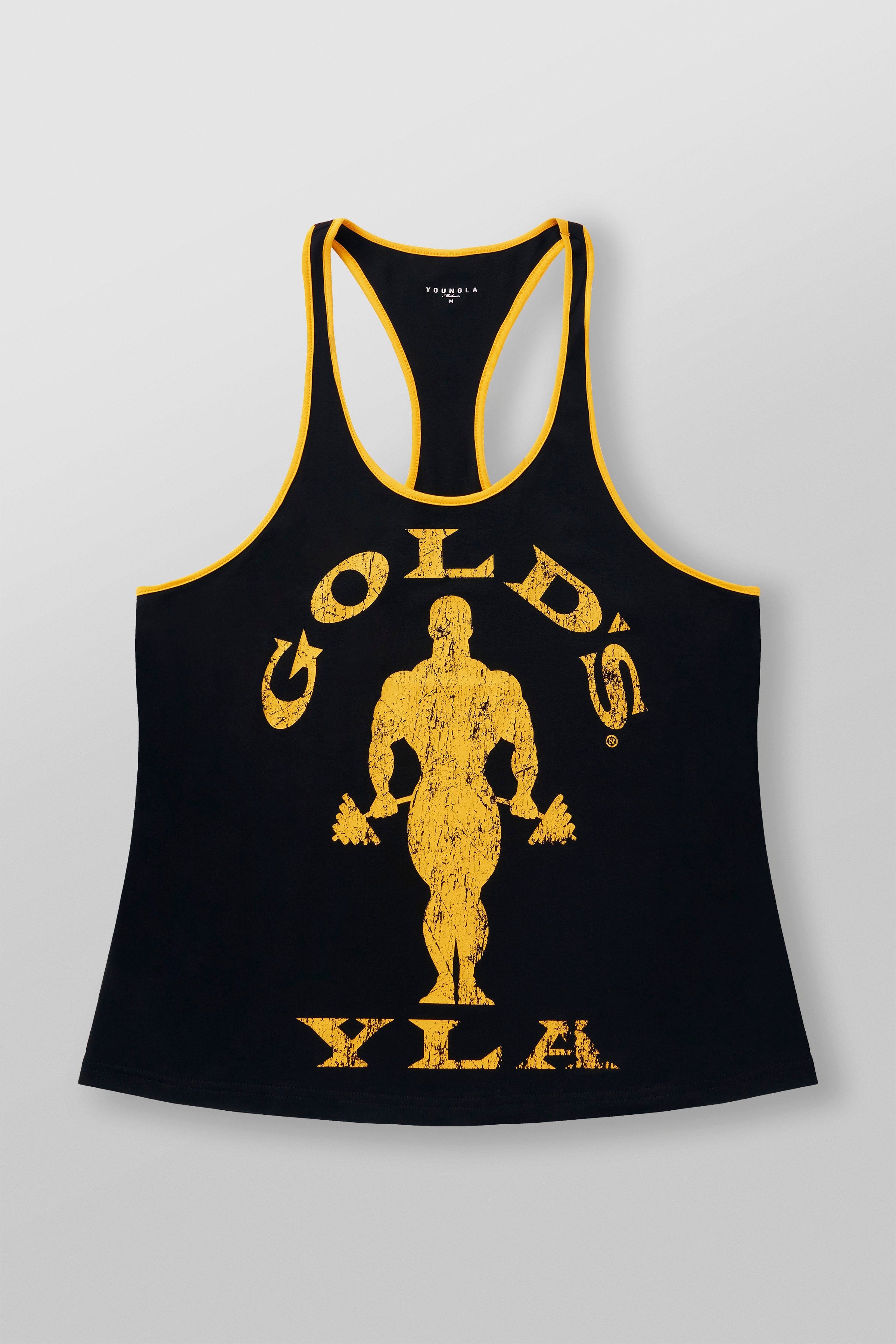 3014 - Golds Gym Classic Stringers - Black/Yellow