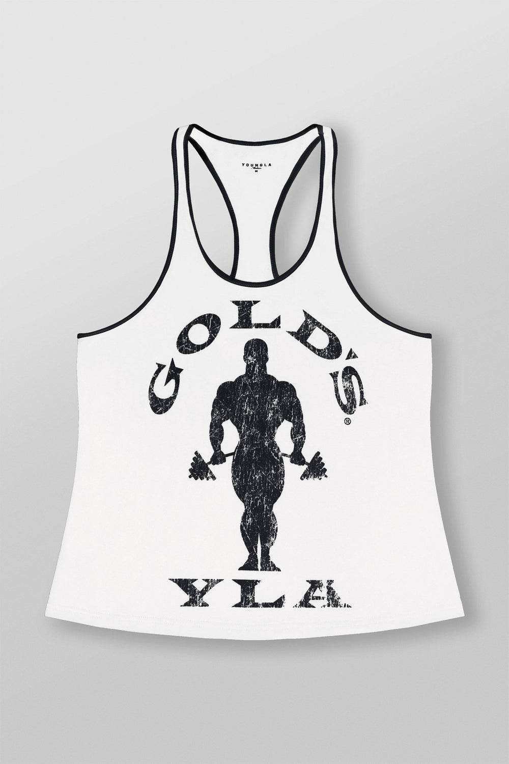 3014 - Golds Gym Classic Stringers - White