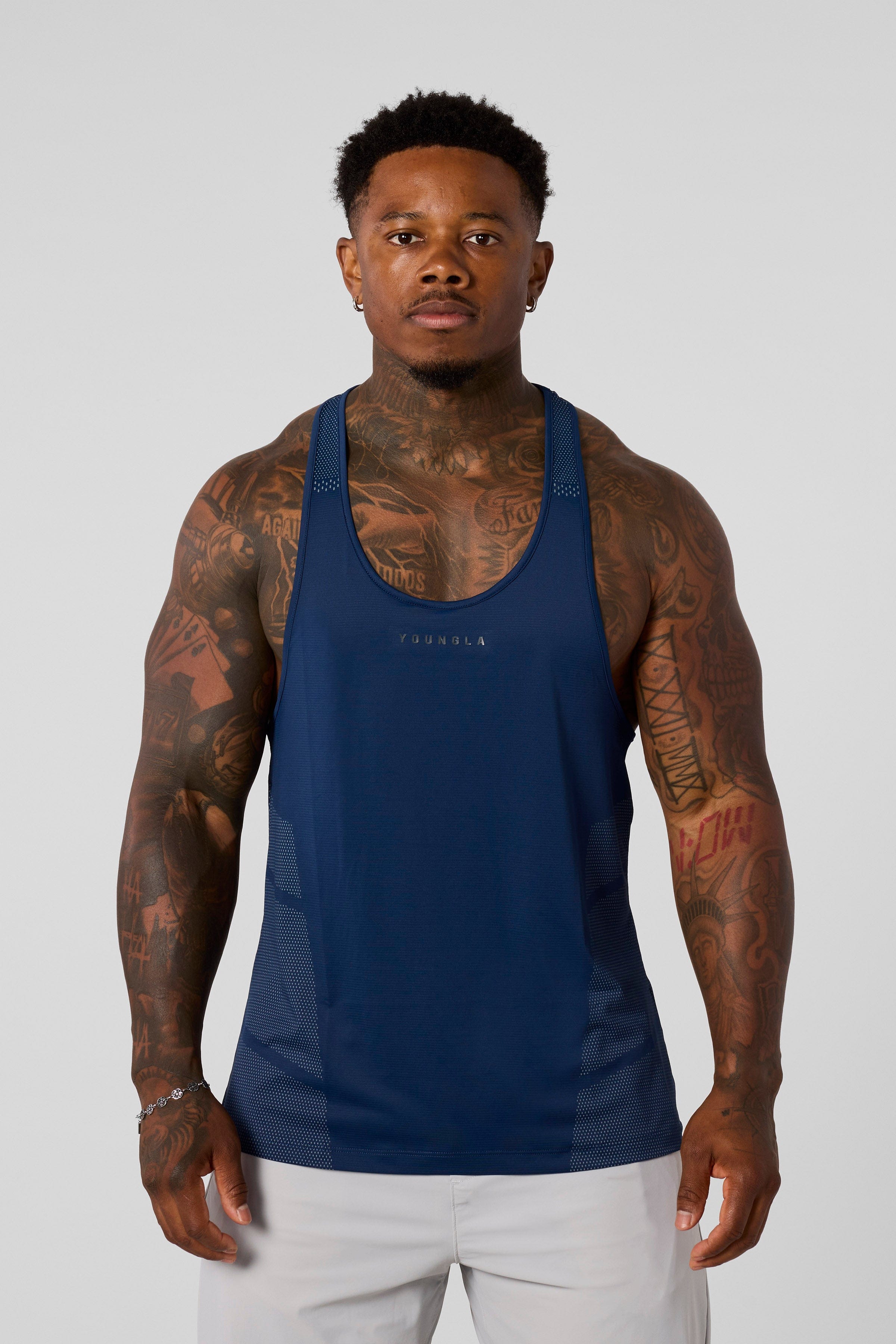 3042 - Kinetic Workout Stringers - Navy