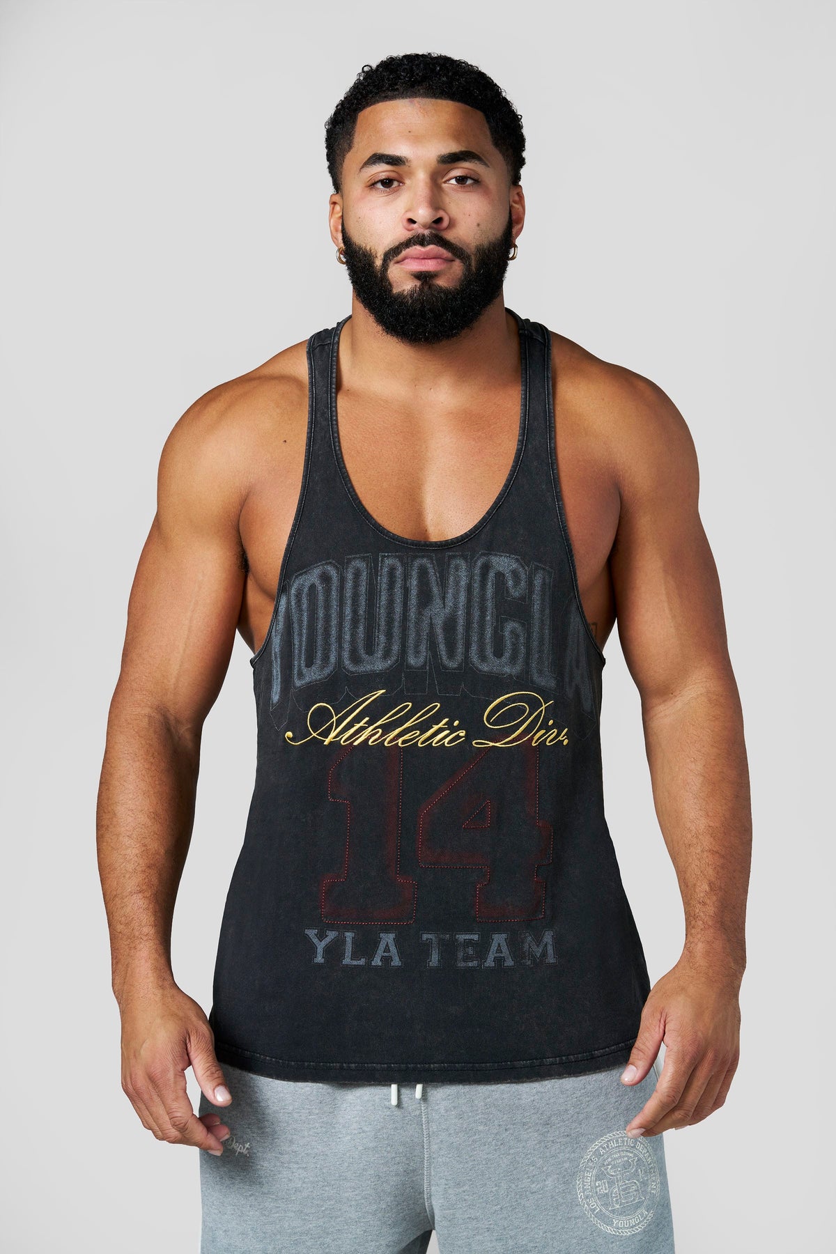 3045 - Golden Era Athletic Stringers - Black