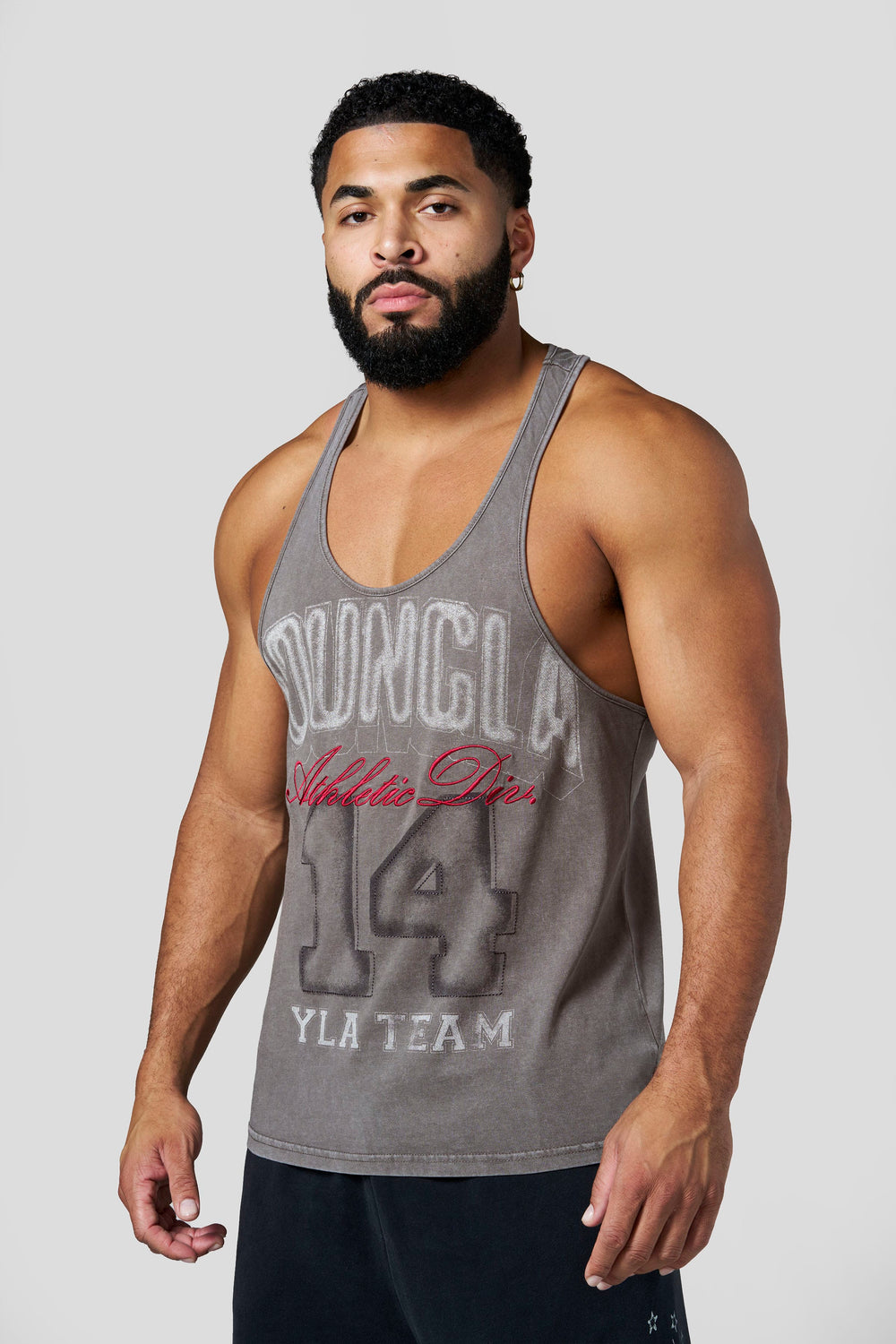3045 - Golden Era Athletic Stringers - Grey