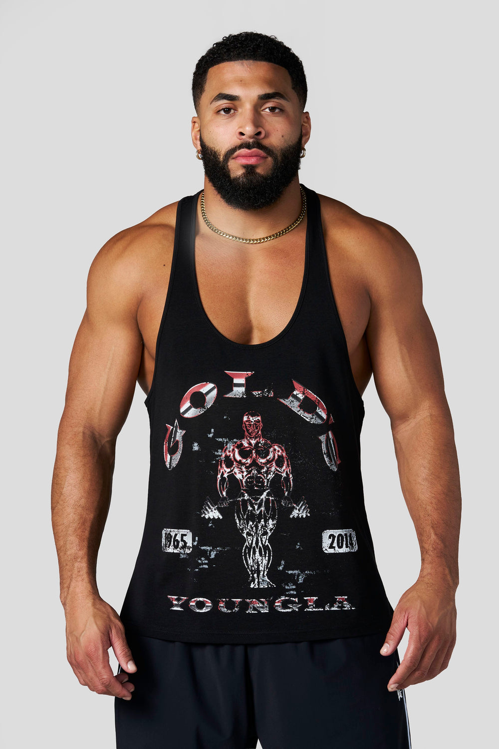 3062 - Gold's Glitch Stringers - Black