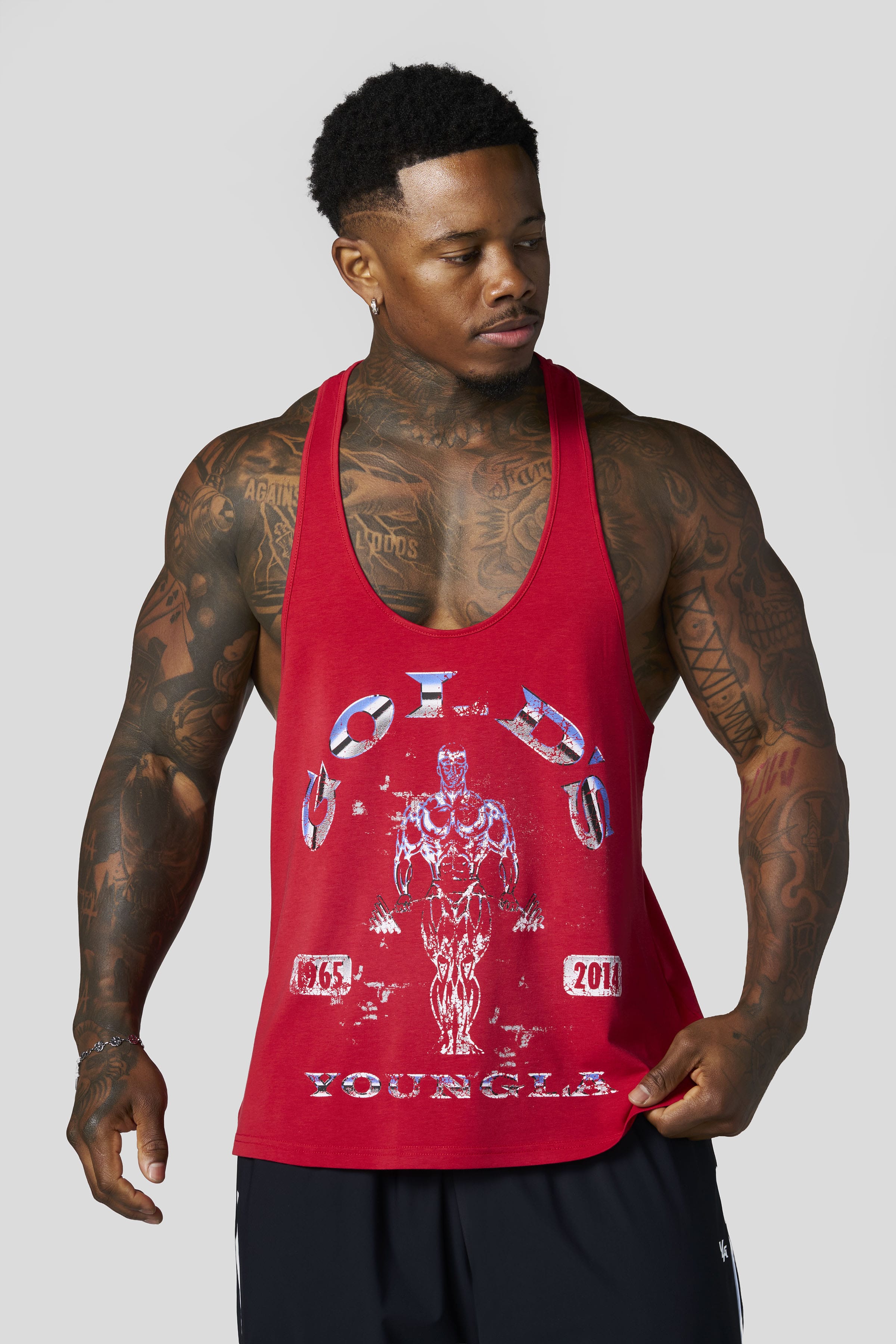 3062 - Gold's Glitch Stringers - Red