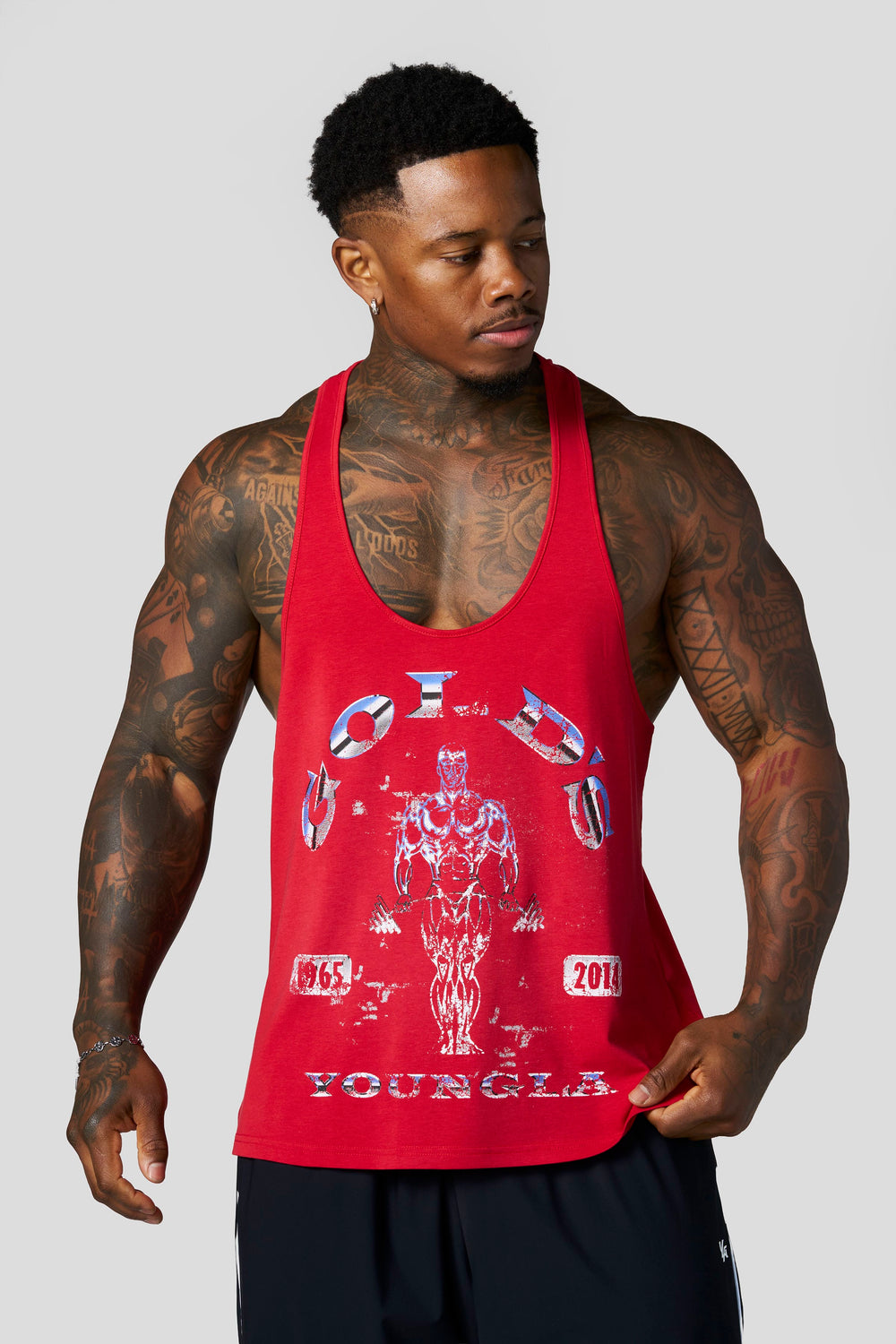 3062 - Gold's Glitch Stringers - Red