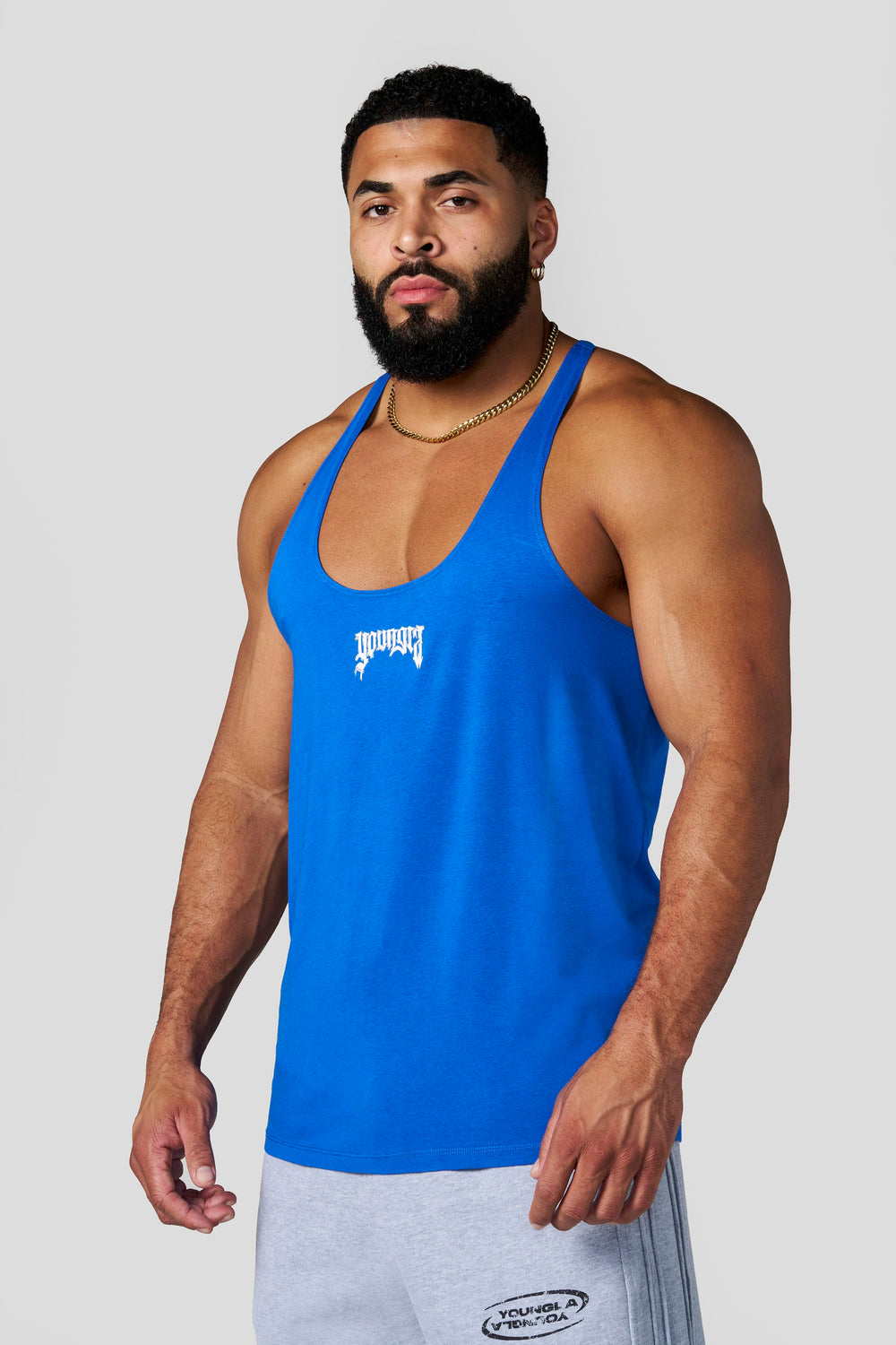 3074 - Thin Strap Stringers - Blue