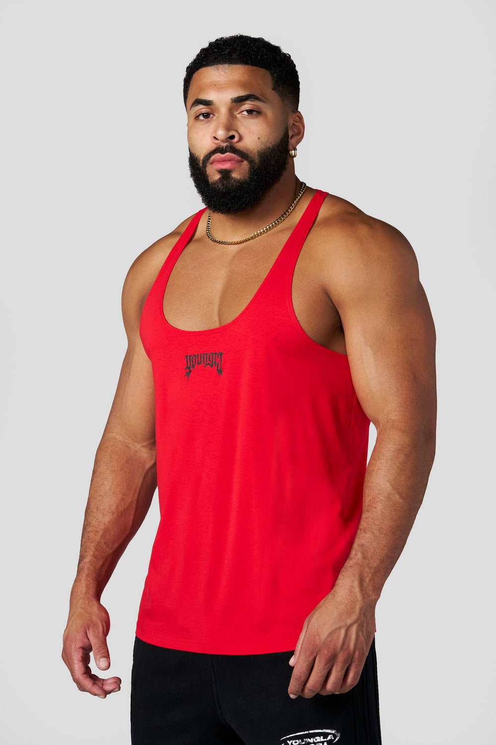 3074 - Thin Strap Stringers - Red