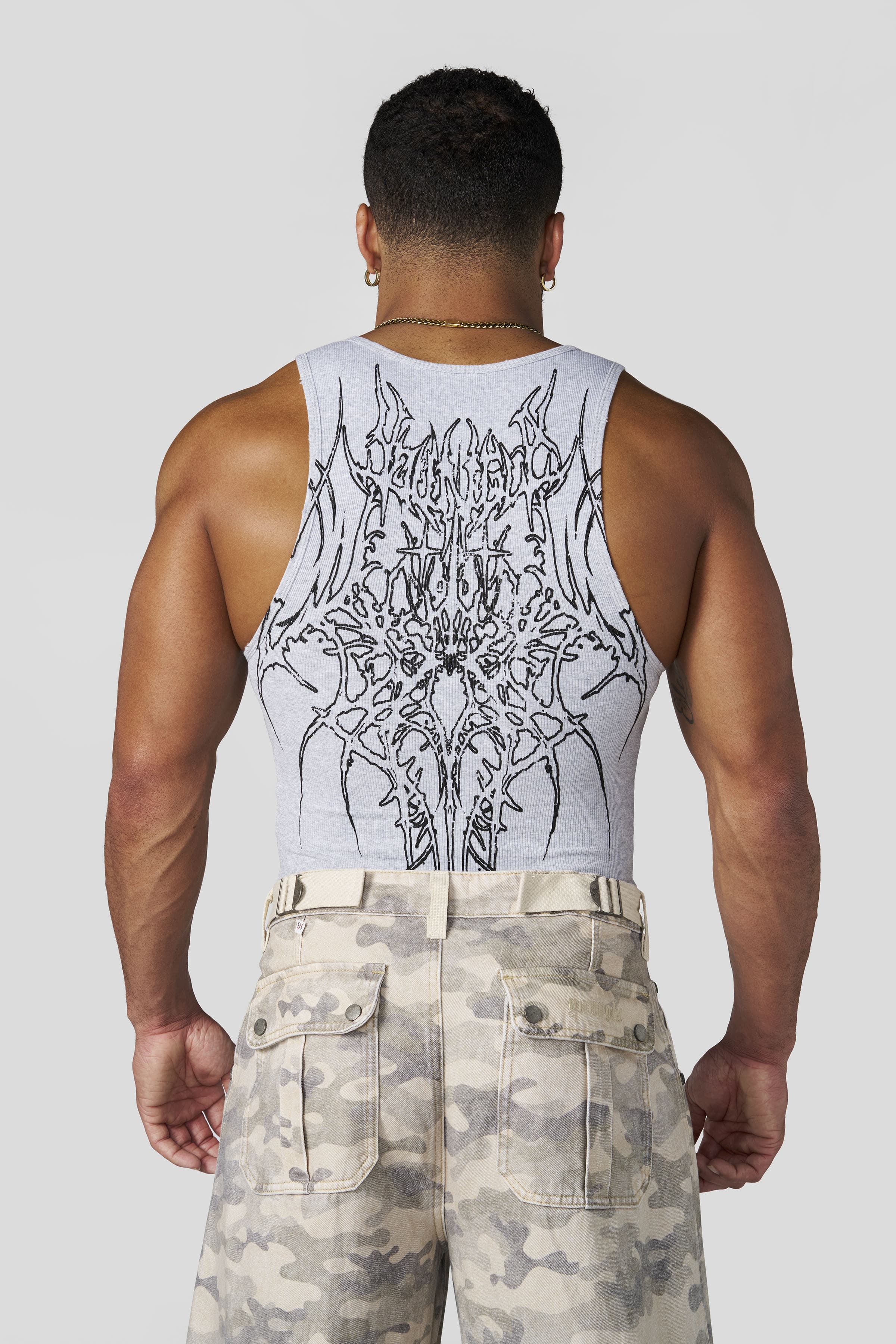 3086 - Dark Wave Wife Lovers - Heather Grey