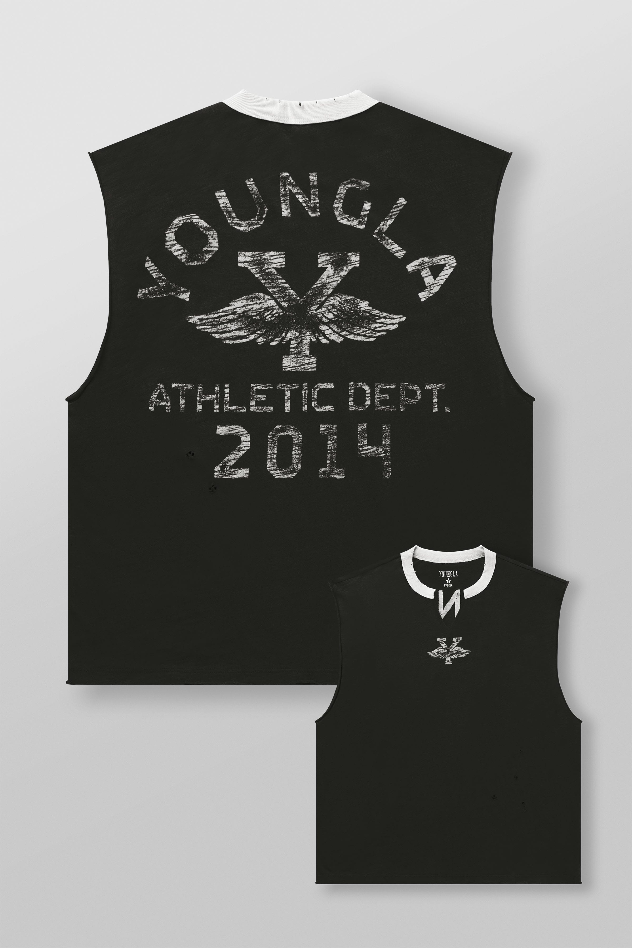 3087 - Golden Era Cut-Offs - Black Wash