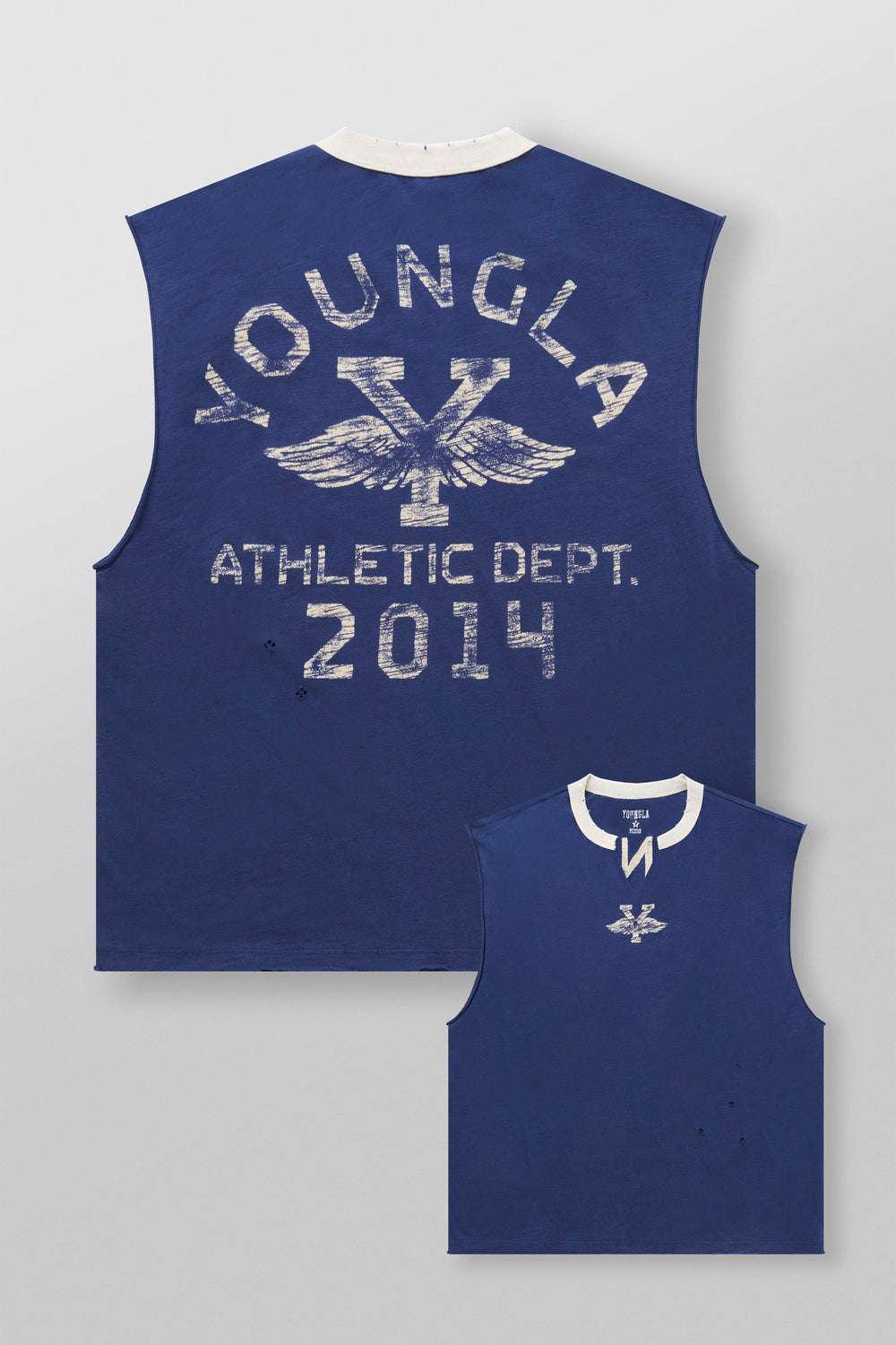3087 - Golden Era Cut-Offs - Navy Wash