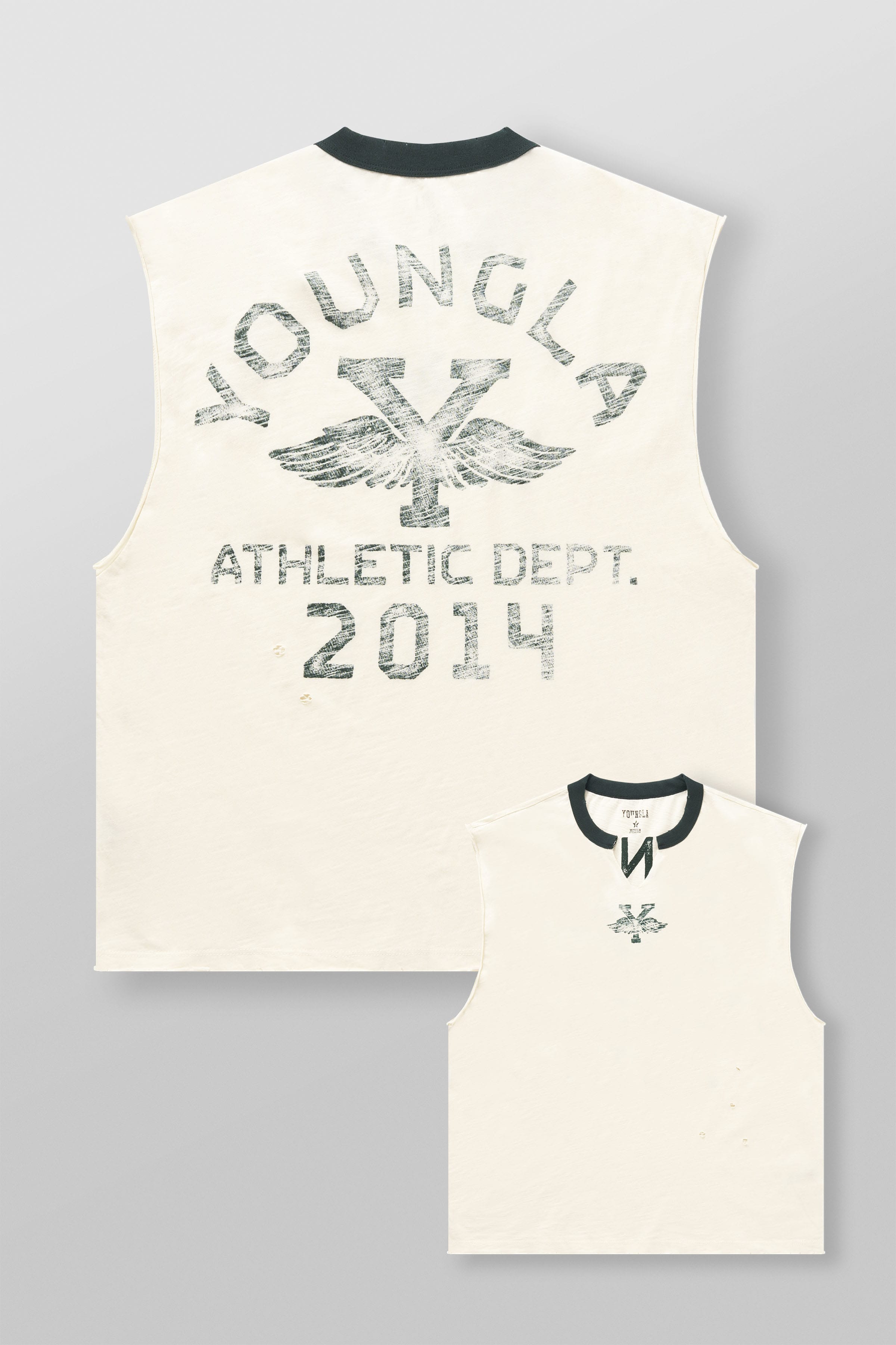 3087 - Golden Era Cut-Offs - Off-White