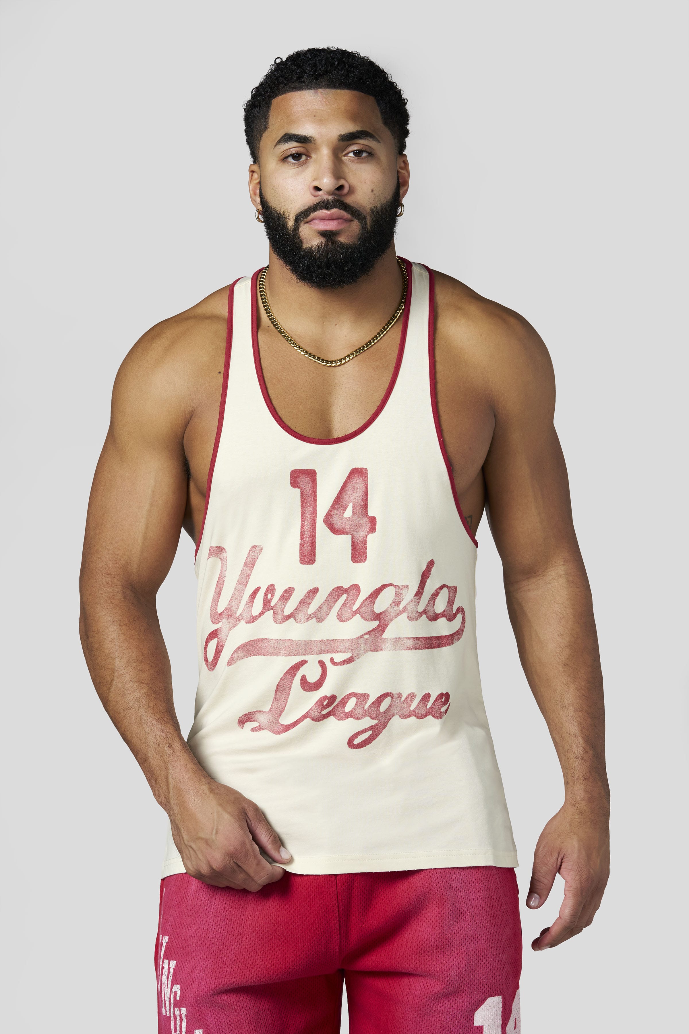 3088 - Golden Era League Stringers - Off-White