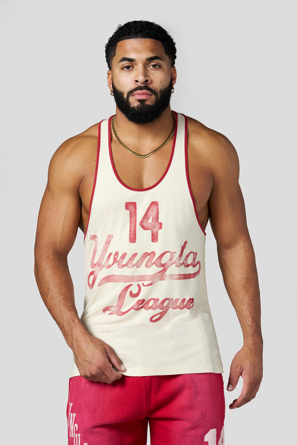 3088 - Golden Era League Stringers - Off-White