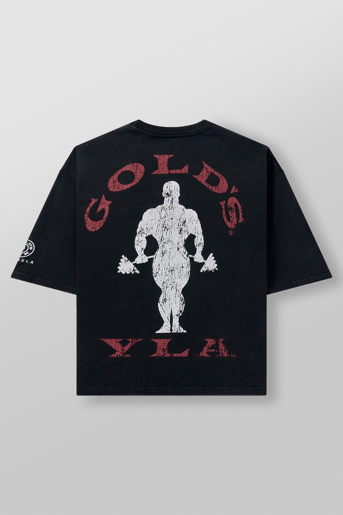 4002 - Golds Gym New Age Tees - Black