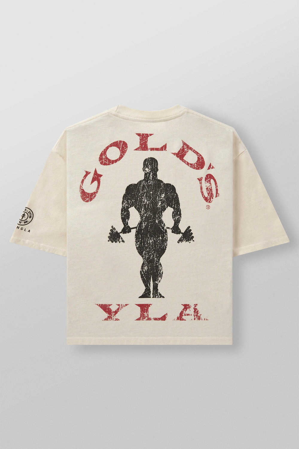 4002 - Golds Gym New Age Tees - Off-White